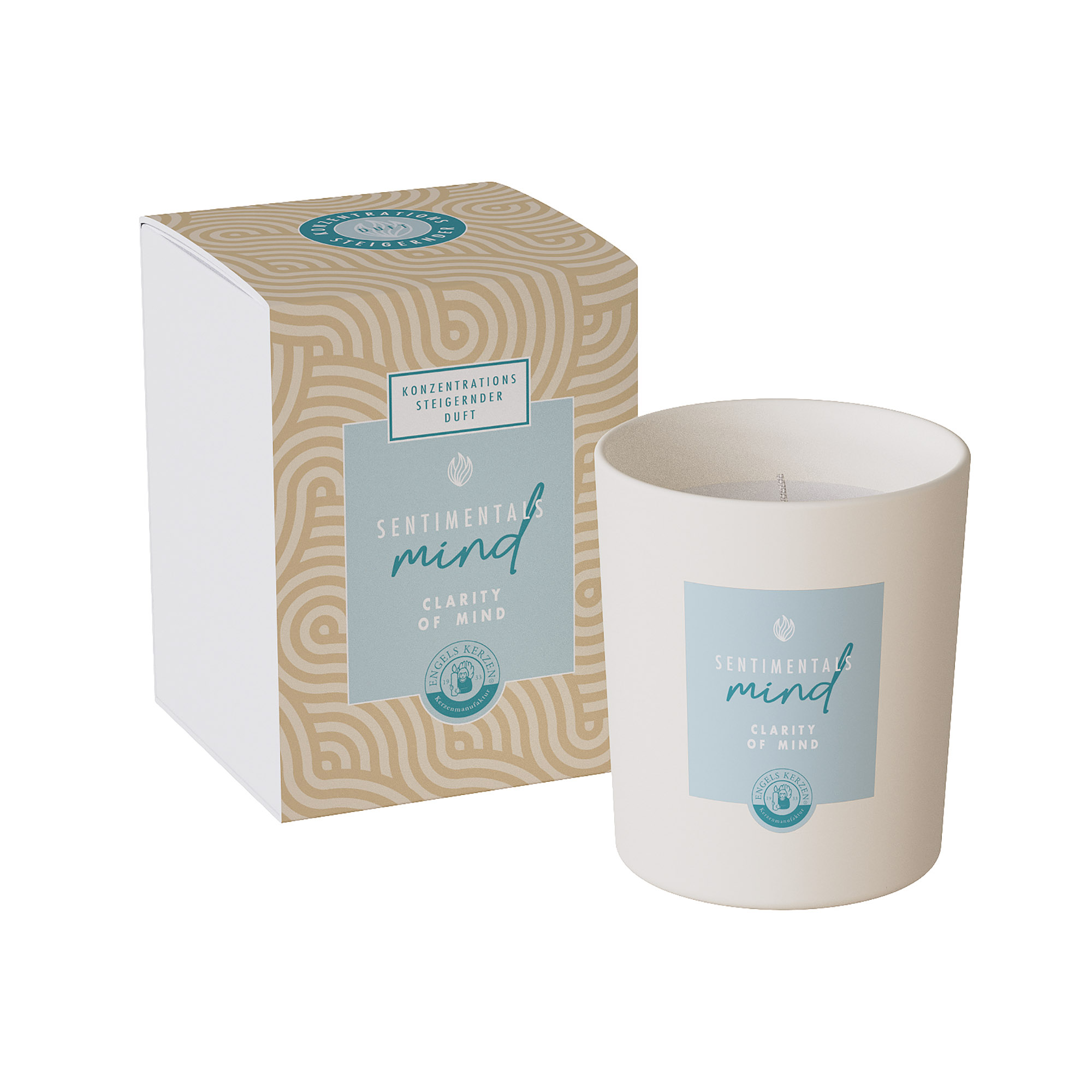 ENGELS KERZEN Duftkerze im Glas SENTIMENTALS MIND Clarity of Mind 360 g