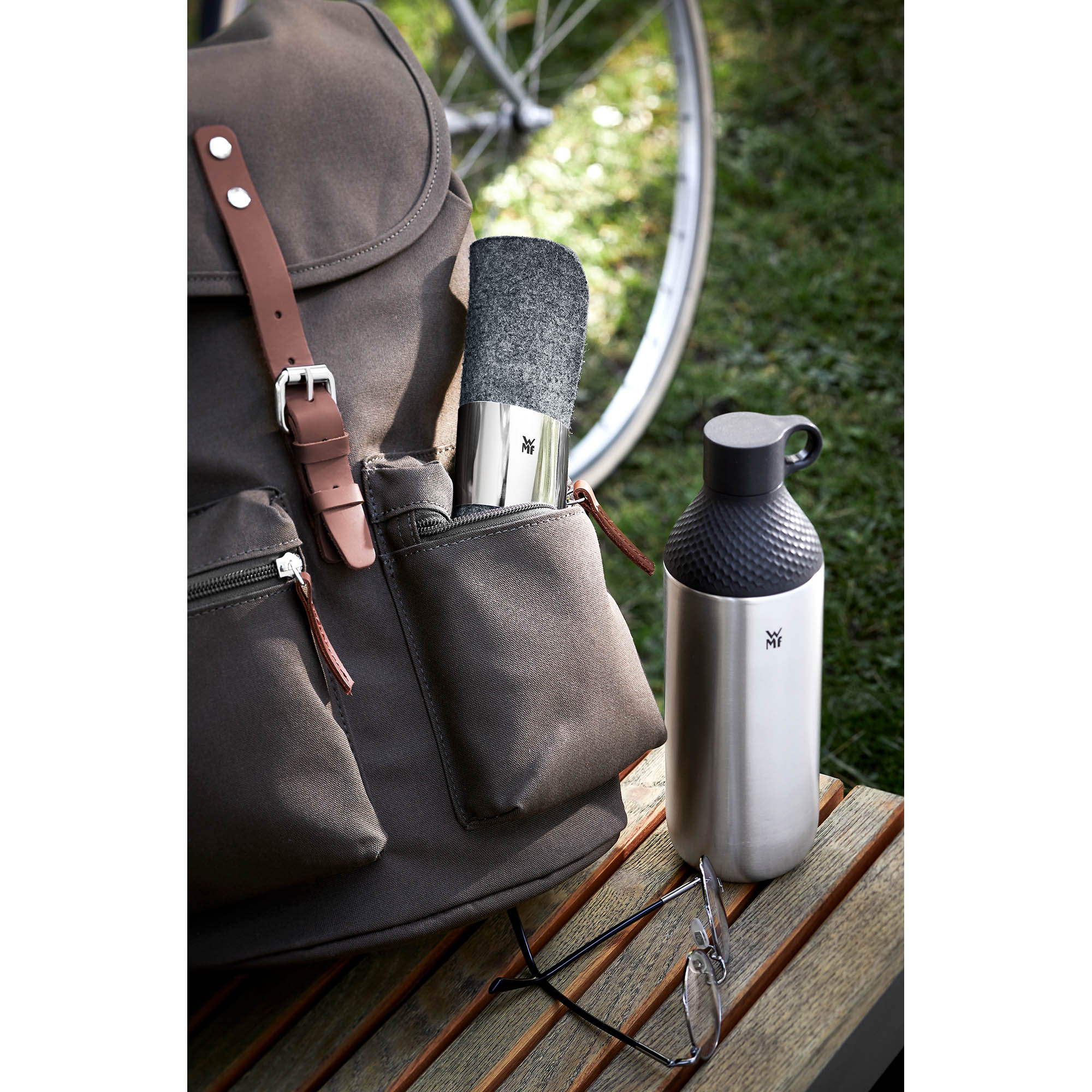 WMF My2Go 8-piece cutlery set for on the go, made from Cromargan