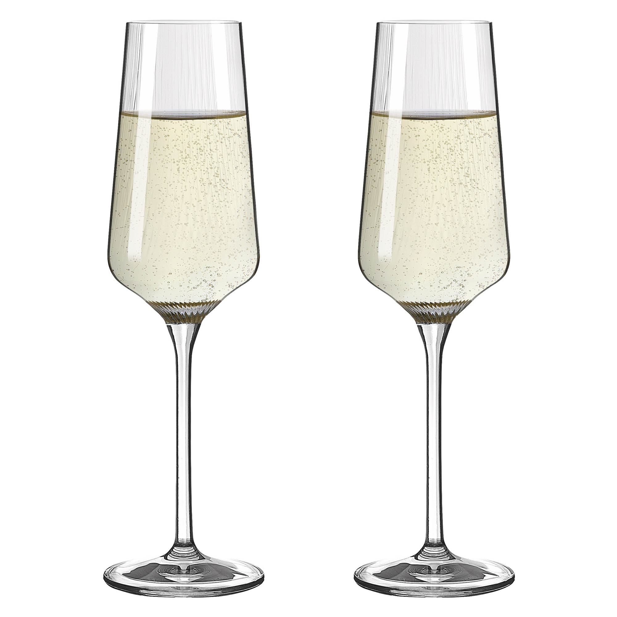 RITZENHOFF 2er-Set Champagnerglas SONNENSCHLIFF Inhalt je 230 ml