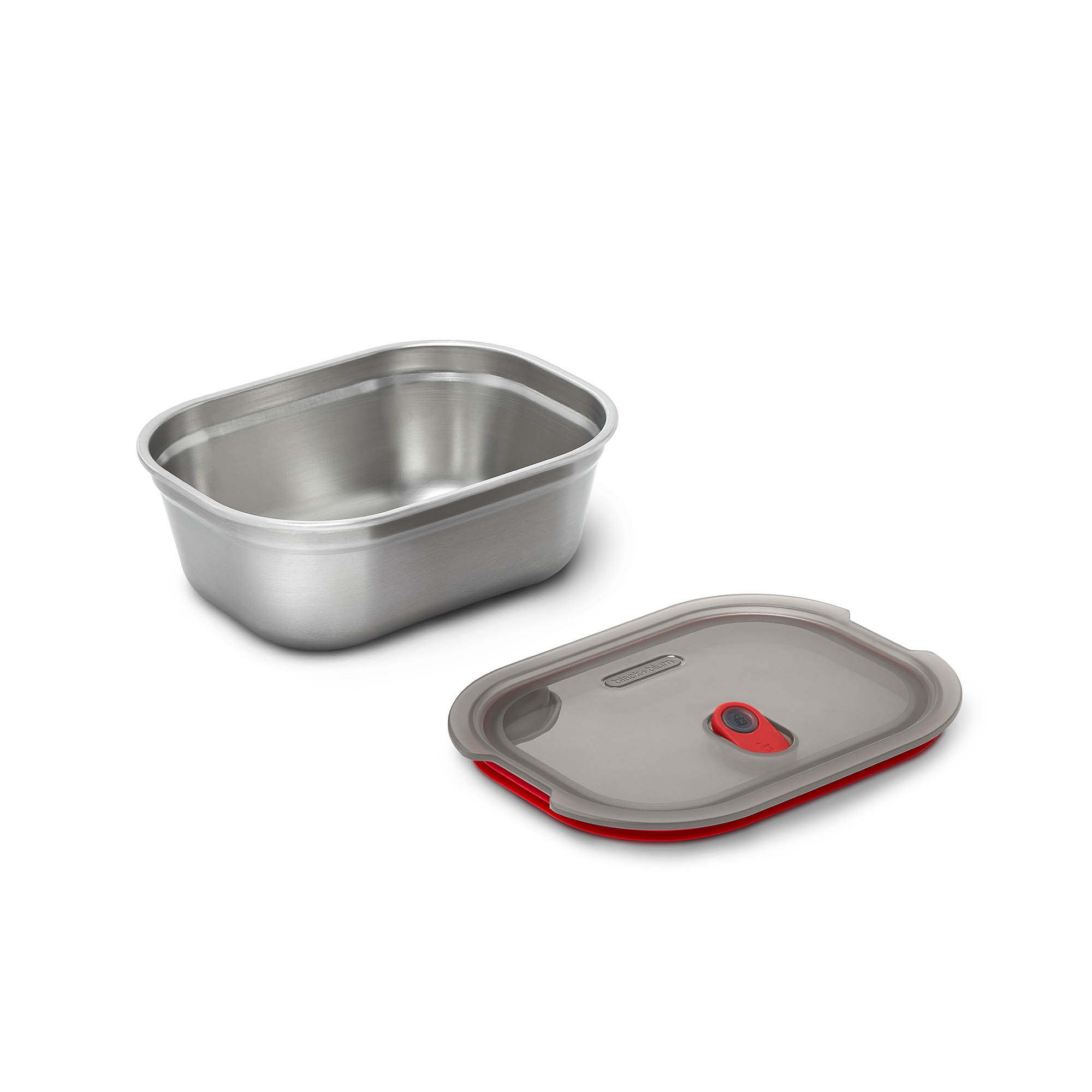 BLACK+BLUM Multifunctional Lunchbox, Stainless Steel, Small, 17.2 x 13 x 6.5 cm, 600 ml