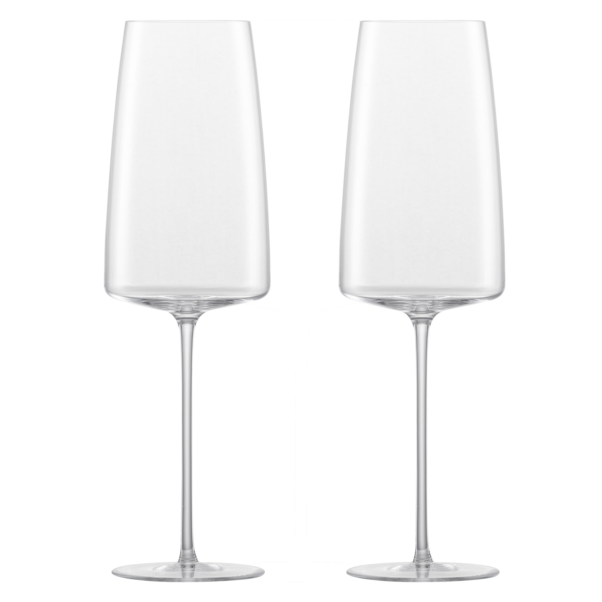 ZWIESEL GLAS Serie SIMPLIFY Sektglas leicht & frisch mundgeblasen 2 Stück 407 ml