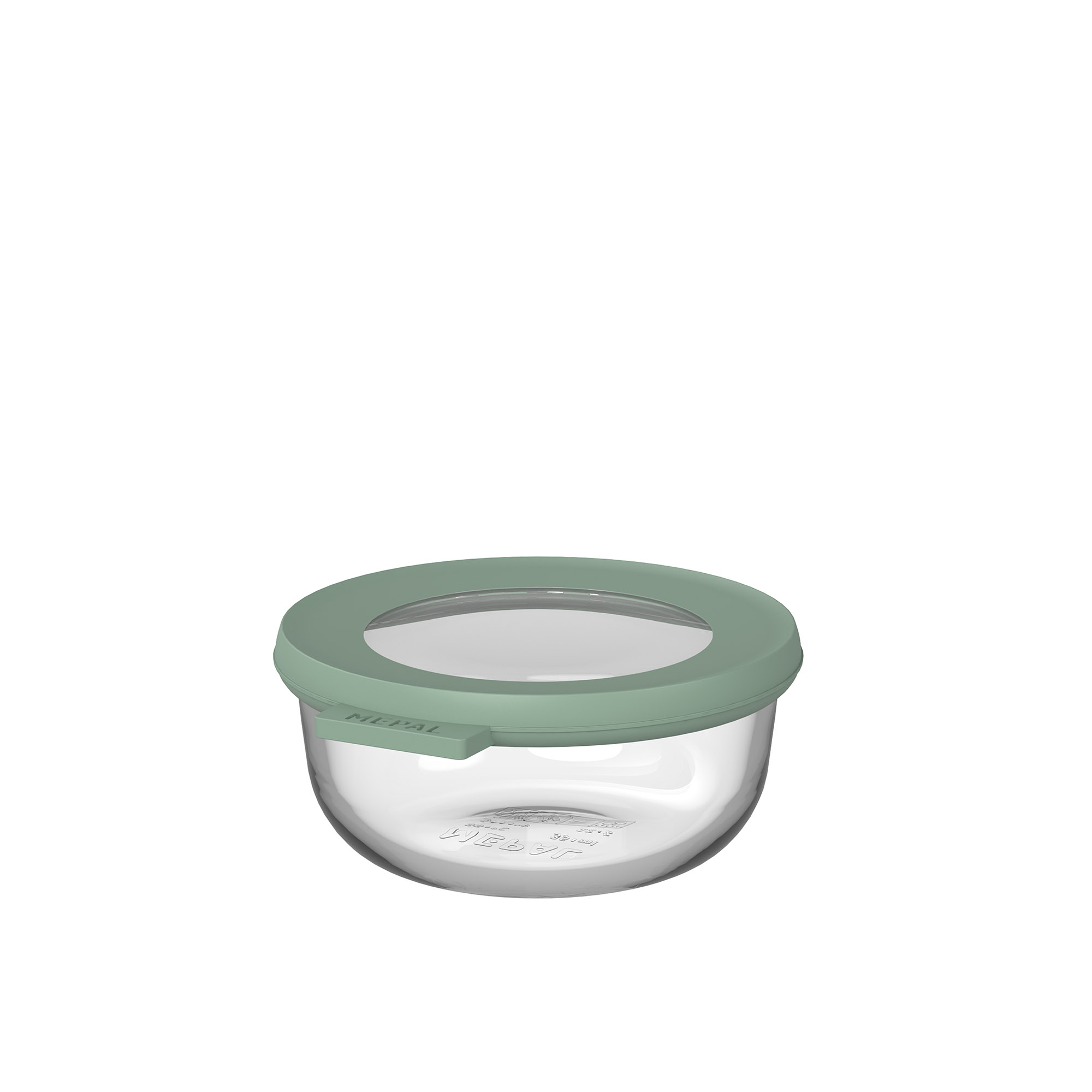MEPAL Glas-Frischhaltedose CIRQULA 0,35 Liter nordic sage