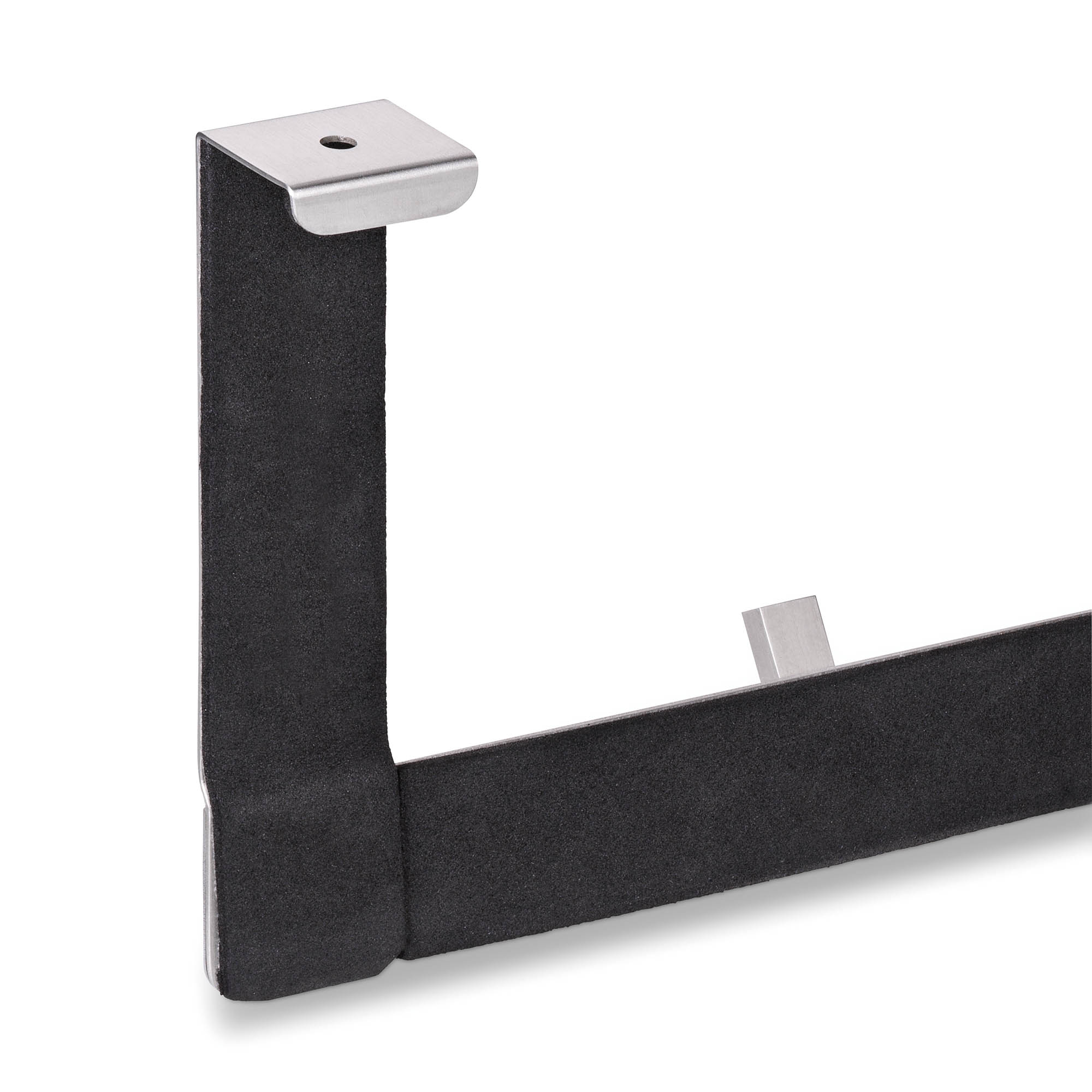 KELA COLGAR door coat rack with 4 hooks stainless steel