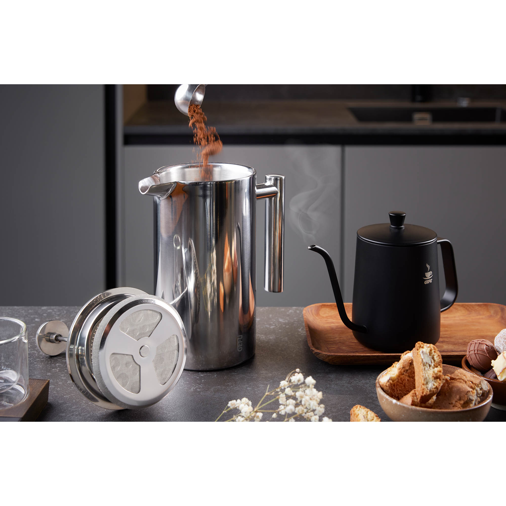 GEFU Kaffeebereiter GUSTAVO 1,0 Liter French Press