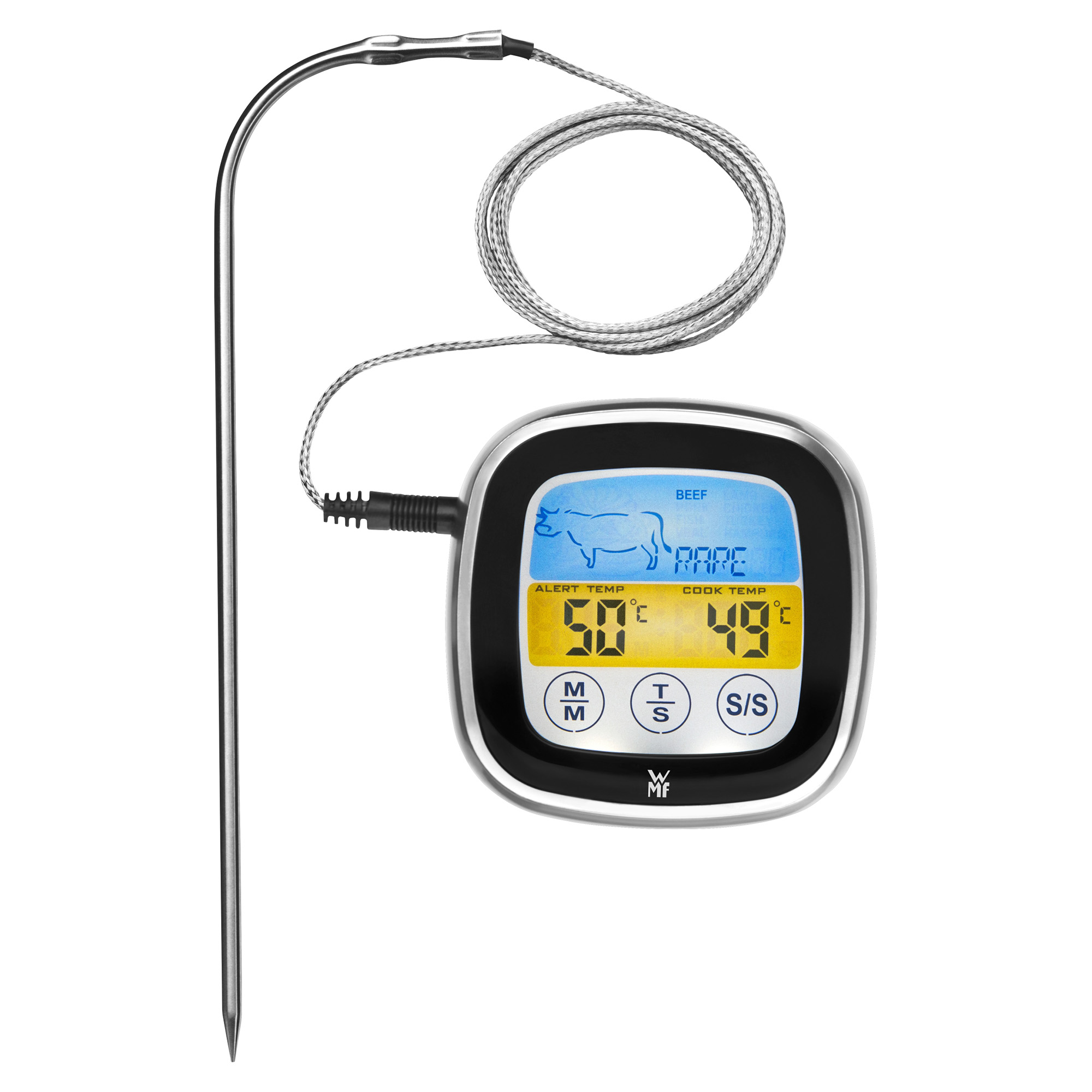 WMF Digitales Bratenthermometer Kerntemperaturthermometer