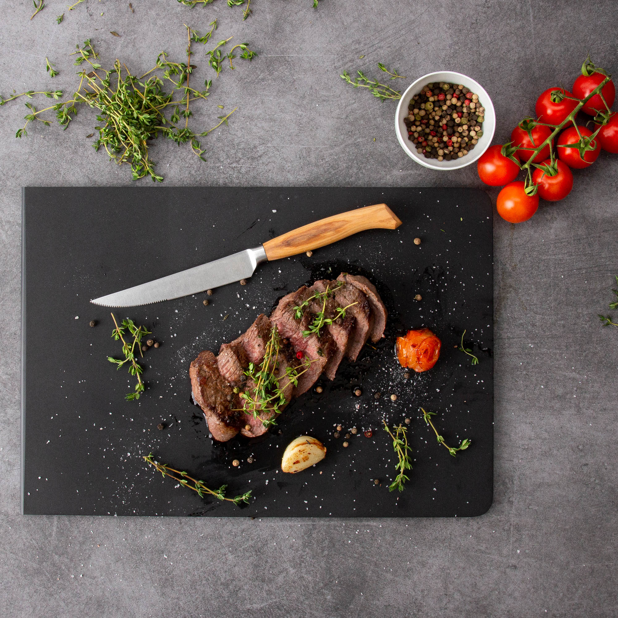 CONTINENTA Schneidebrett BAND 34,5 x 24 x 0,7 cm aus DURACORE