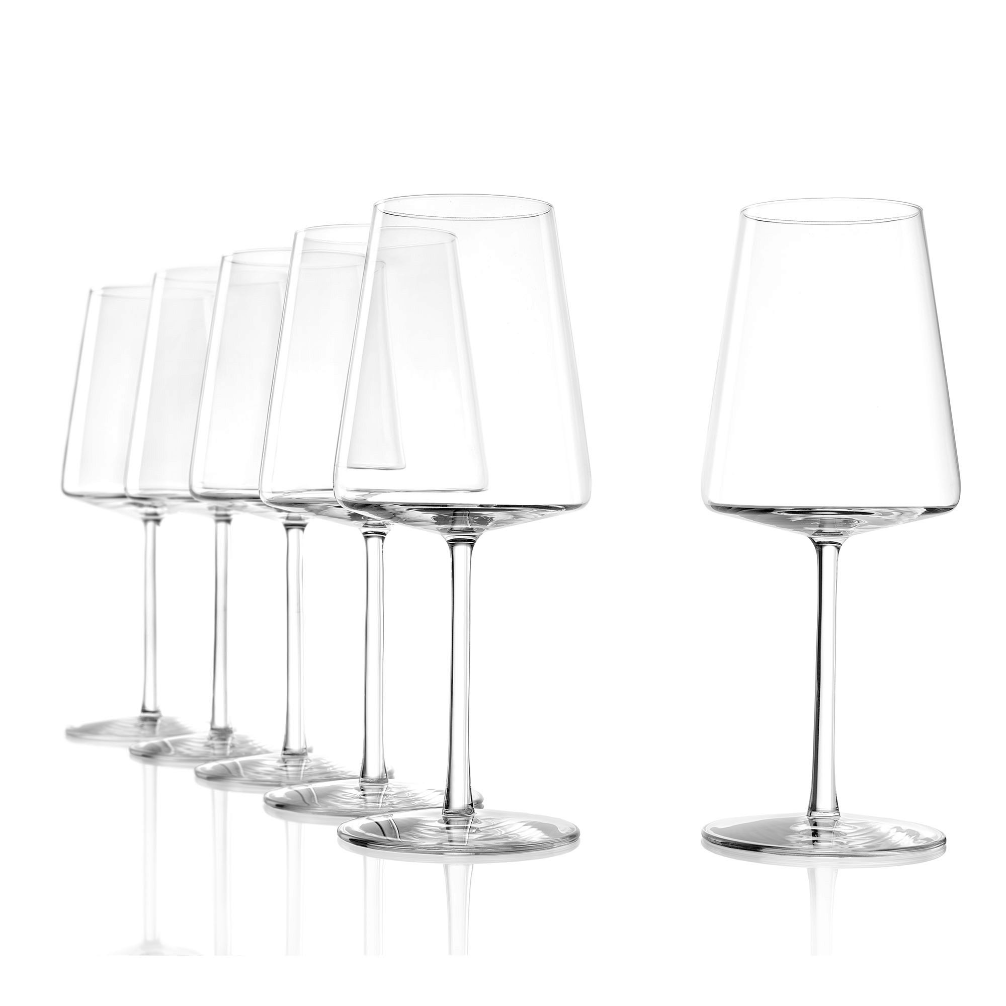 STÖLZLE LAUSITZ Serie POWER Rotweinkelch 6 Stück geeicht 0,2 l Füllstrich