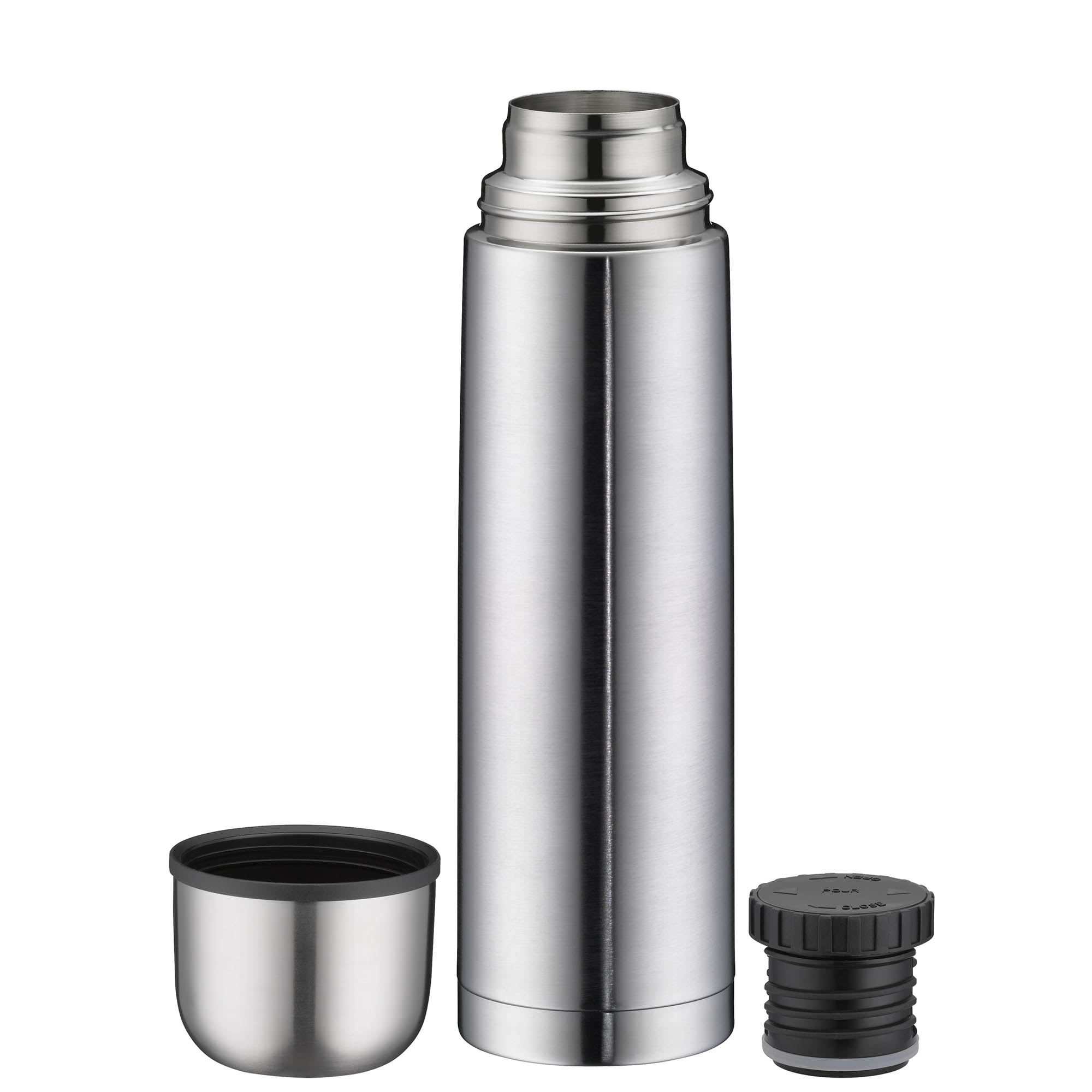 ALFI Isolierflasche ISOTHERM ECO 1,0 Liter Edelstahl matt mit Drehverschluss