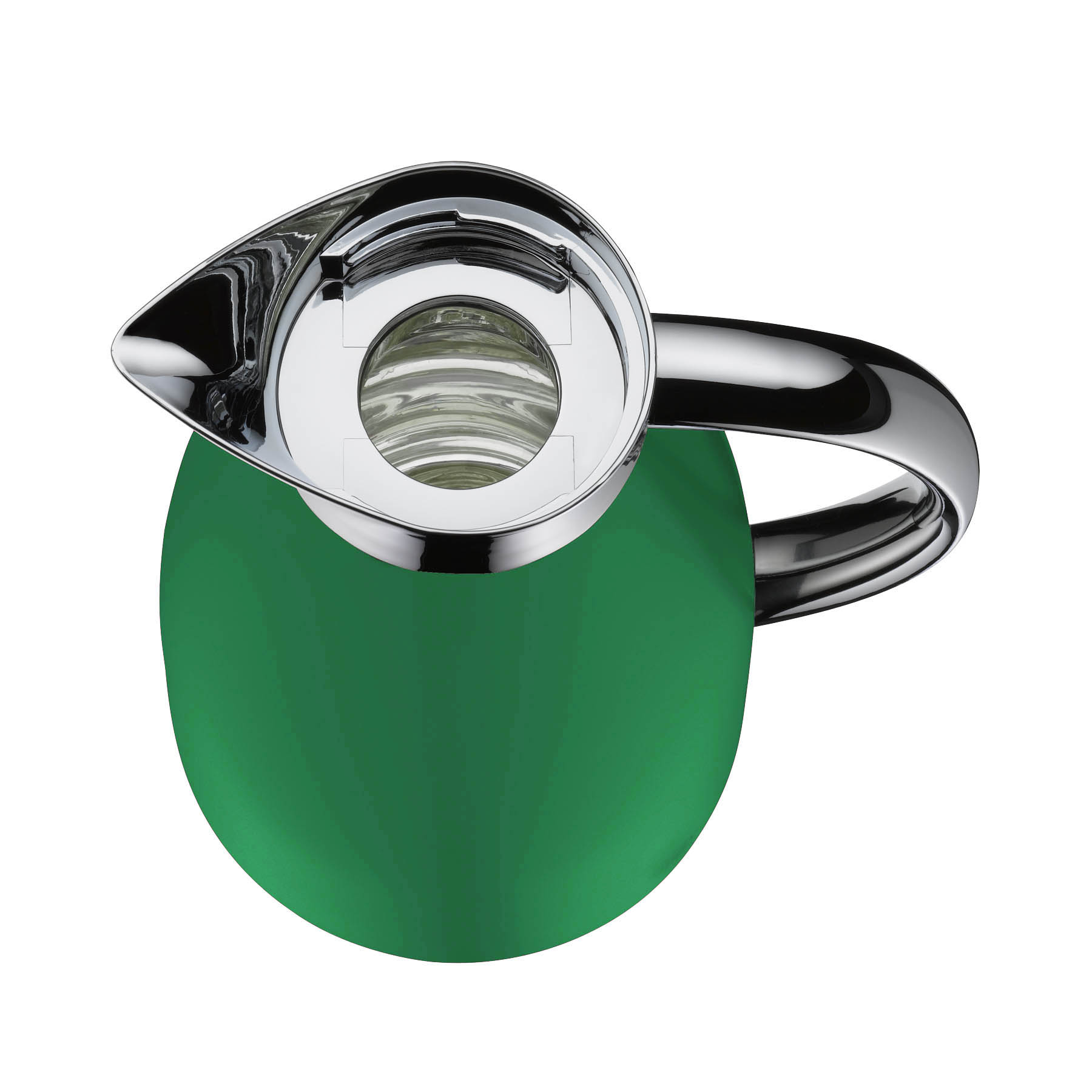 ALFI SIGNO 1.0-litre vacuum flask, painted stainless steel, satin green matt