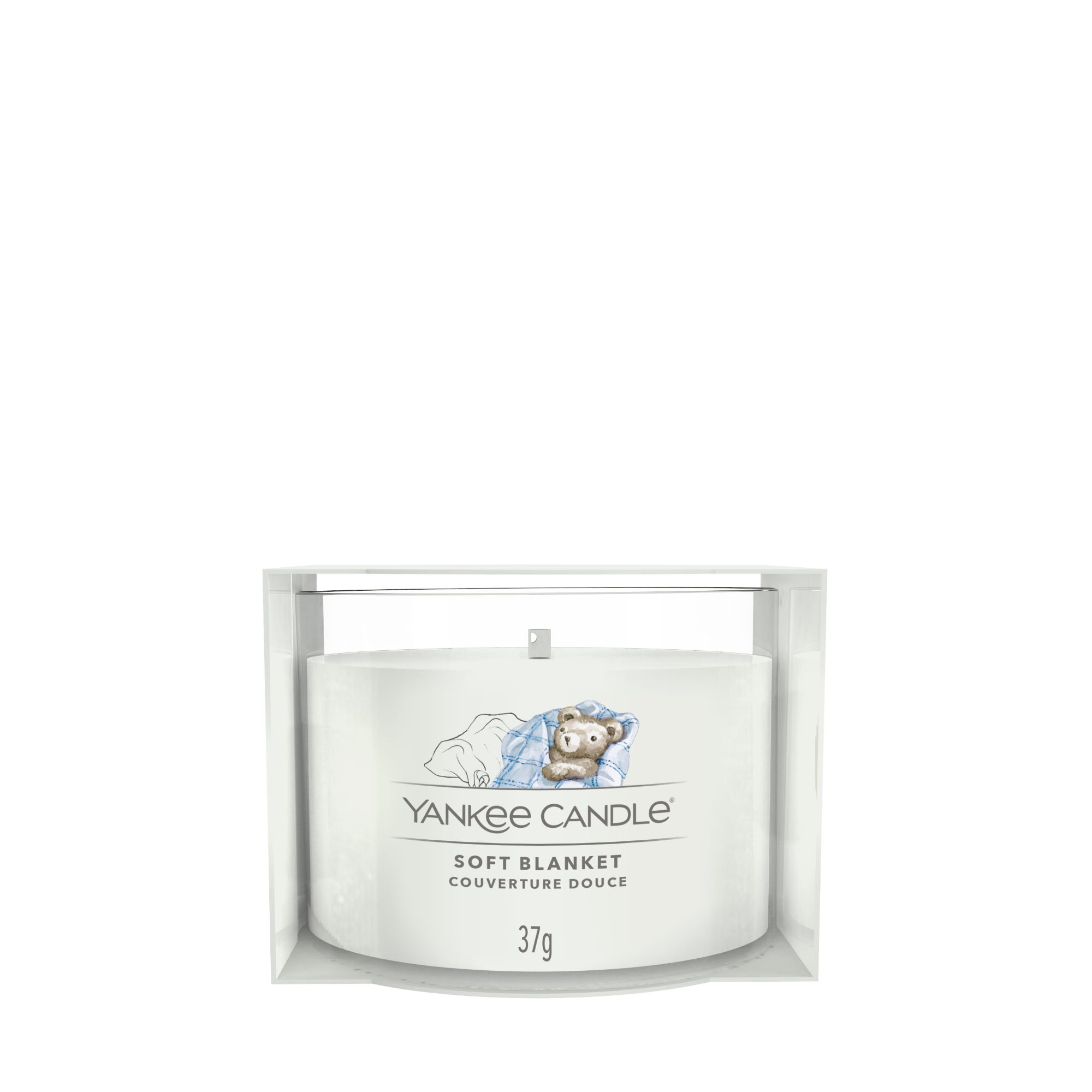YANKEE CANDLE glass votive candle SOFT BLANKET 37 g scented candle