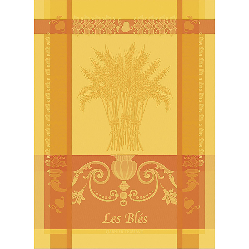 GARNIER-THIEBAUT Geschirrtuch LES BLES SAFRAN 56 x 77 cm 100% Baumwolle