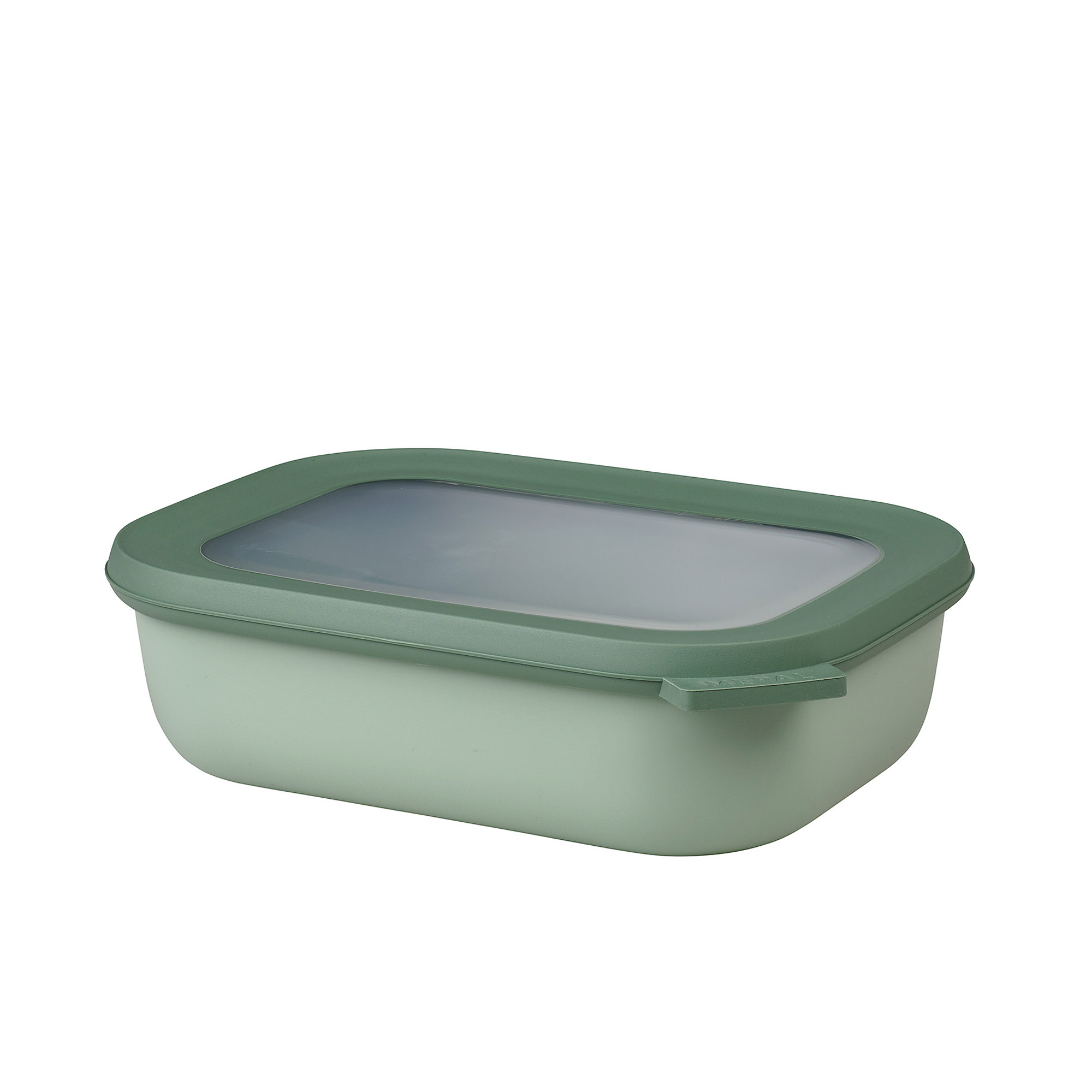 MEPAL Multischüssel CIRQULA rechteckig flach 1,0 Liter nordic sage