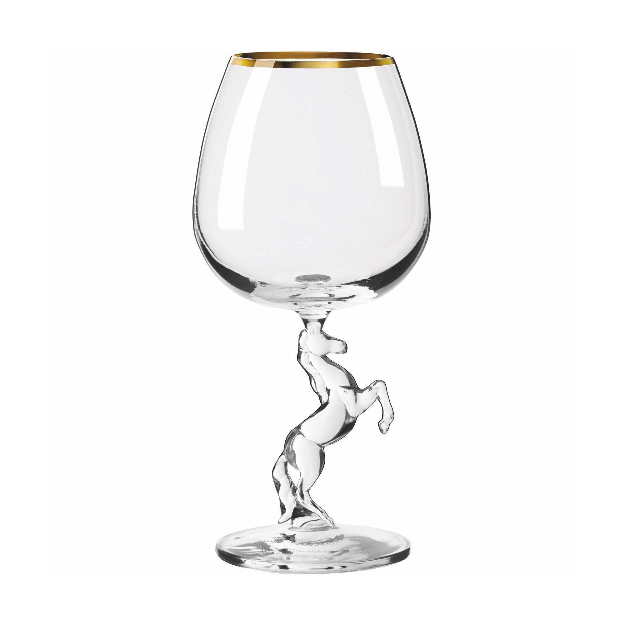 RITZENHOFF Cocktailglas Weinglas REITKRISTALL mit Goldrand 417 ml
