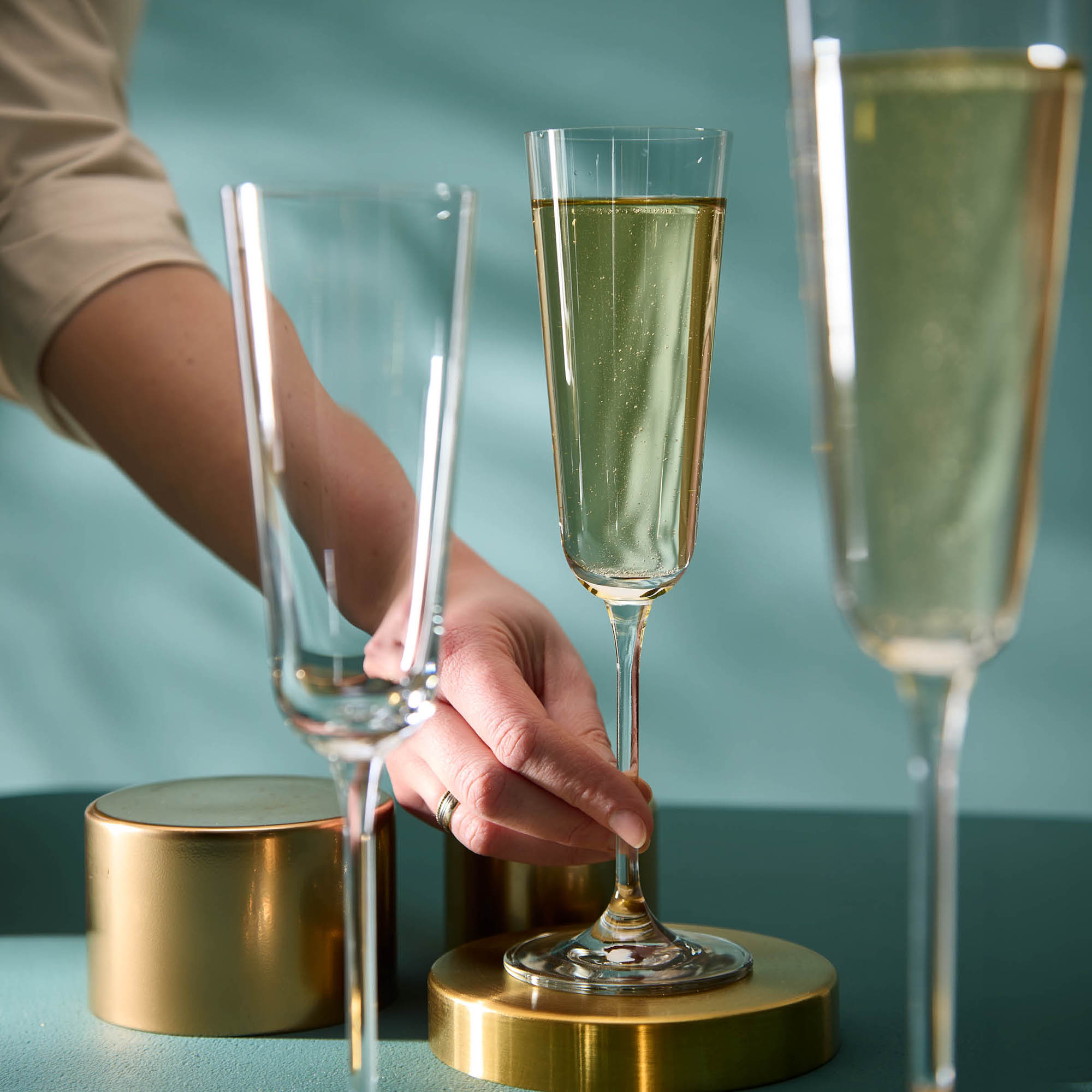 RITZENHOFF 2er-Set Champagnerglas NOVELLO Inhalt je 230 ml