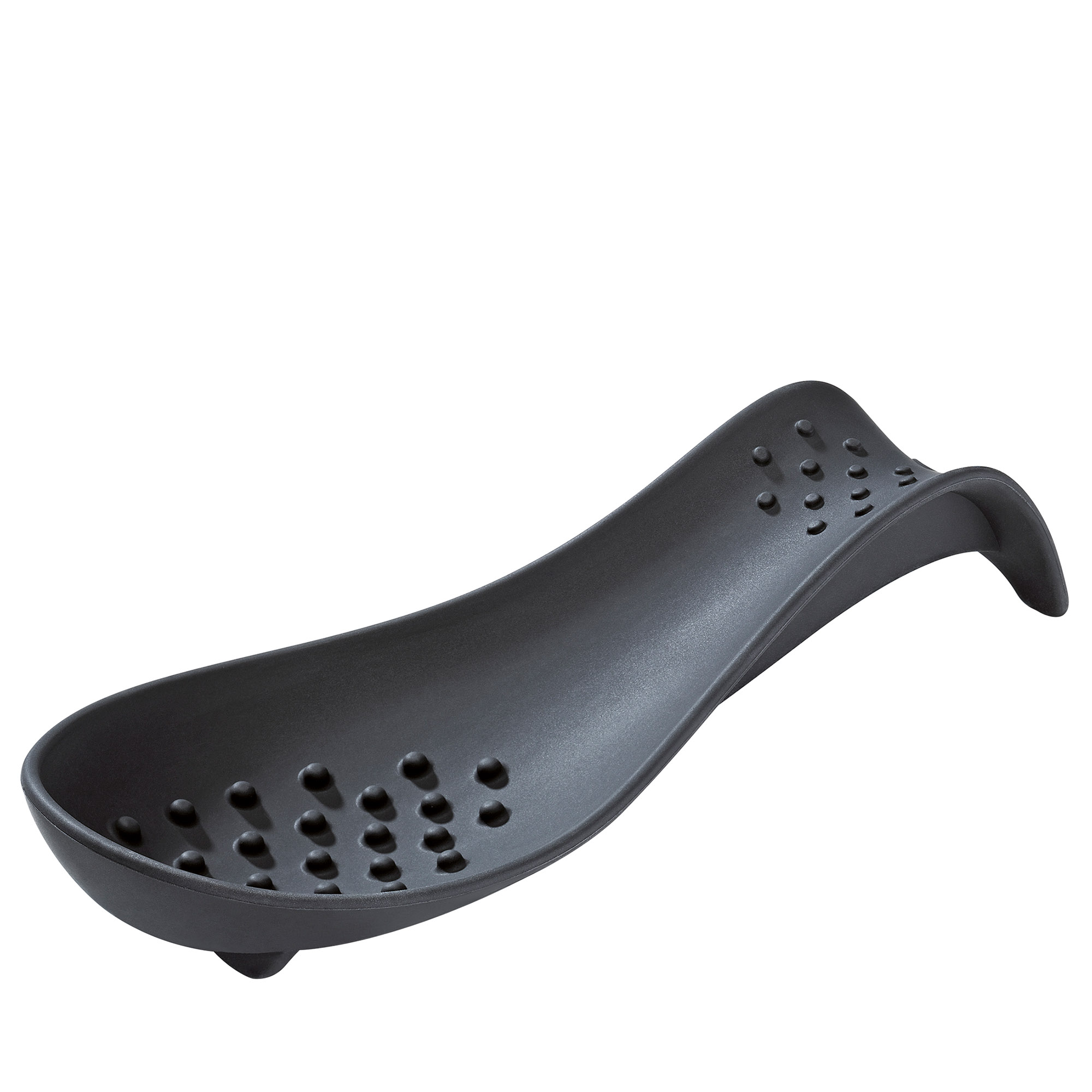 KÜCHENPROFI Kochlöffelablage TREND aus Silikon schwarz