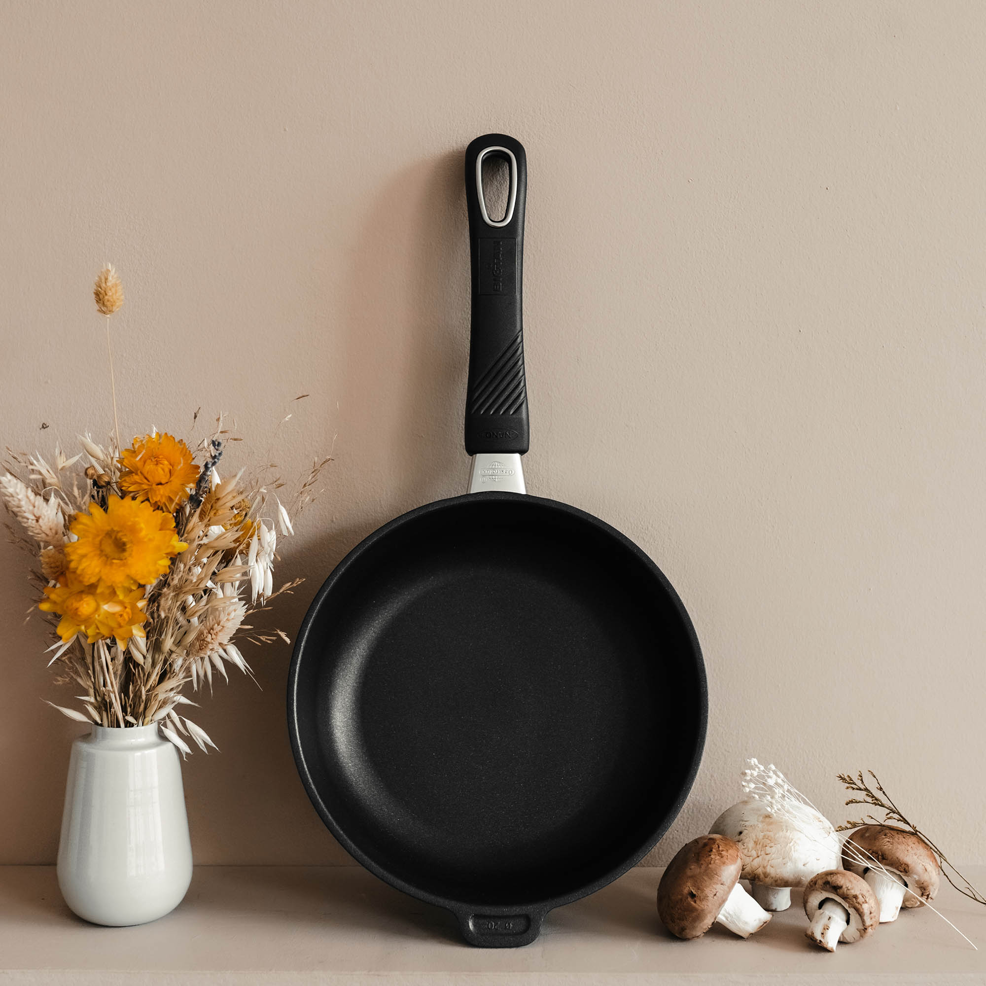 GASTROLUX cast iron frying pan EVO 20 cm height 4.5 cm INDUCTION PFAS-free