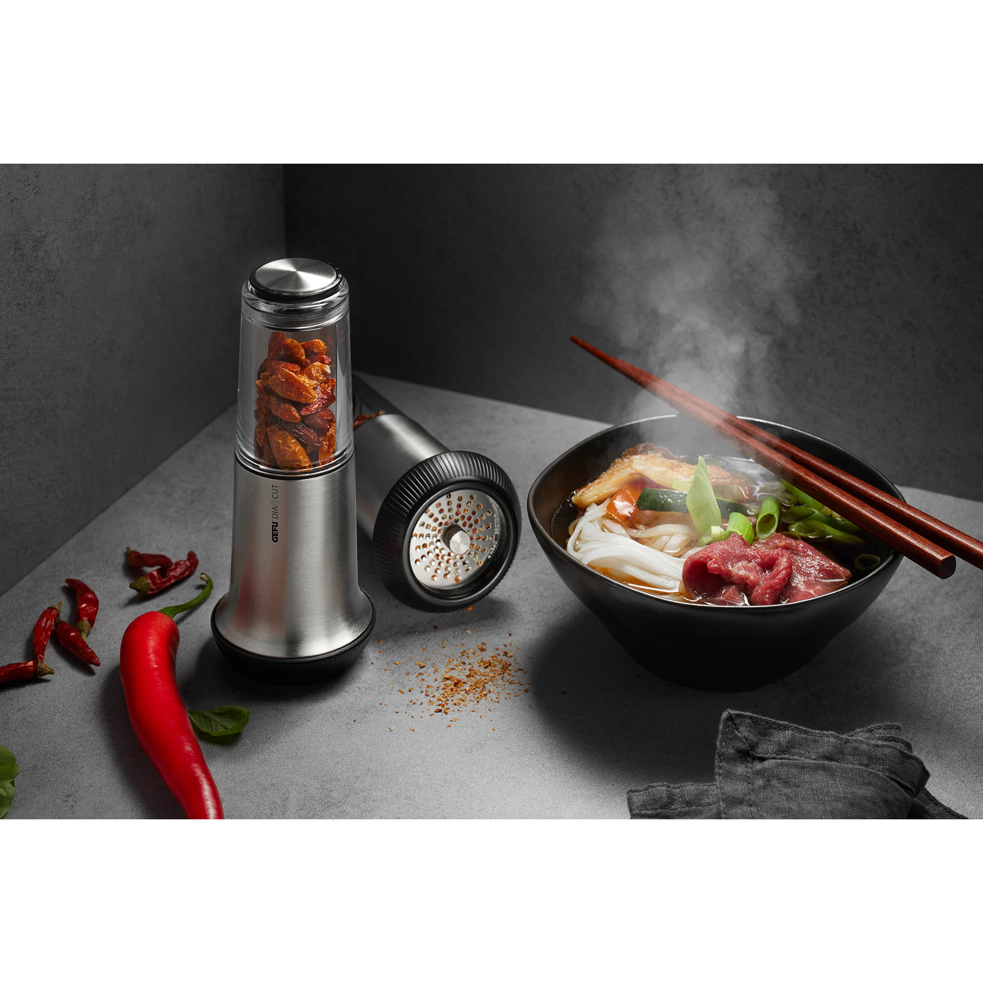 GEFU Chilischneider X-PLOSION 15 cm Edelstahl mattiert