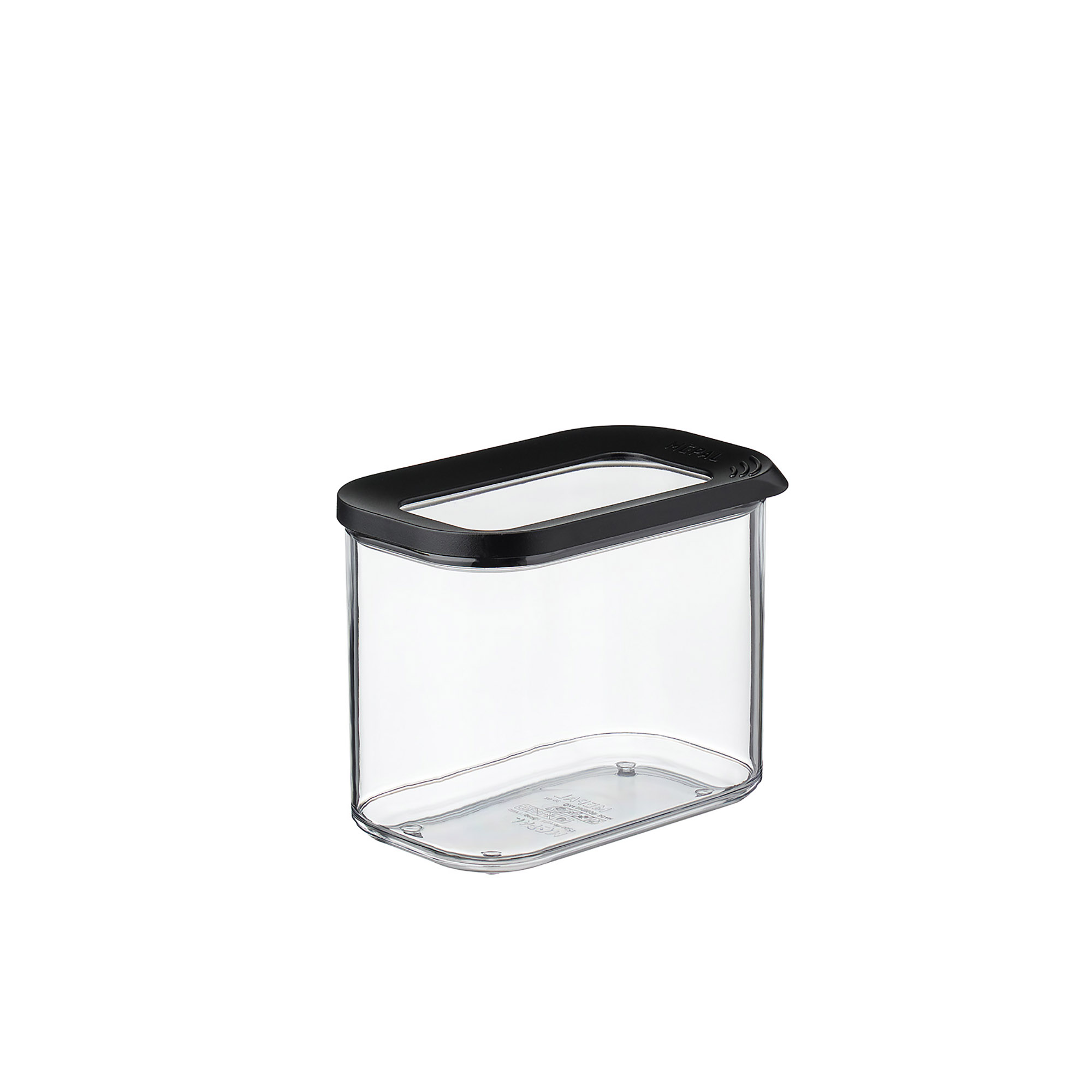 MEPAL Vorratsdose MODULA 1,0 Liter transparent schwarz
