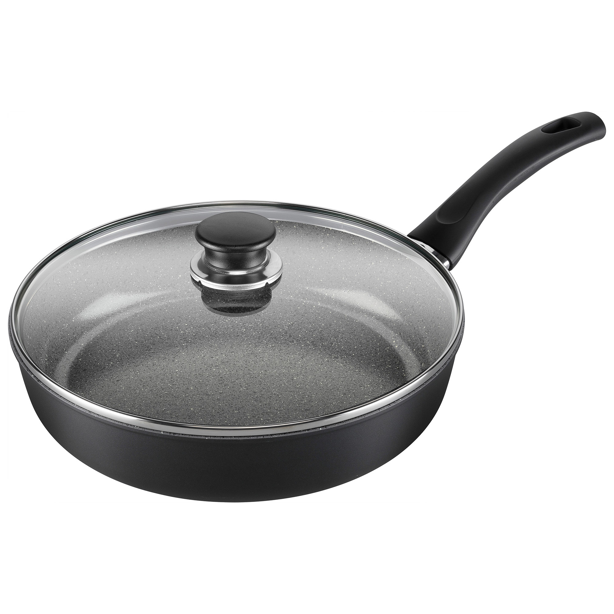 BALLARINI Schmorpfanne BARI 28 cm CERAFORCE Keramikbeschichtung PFAS-frei Glasdeckel