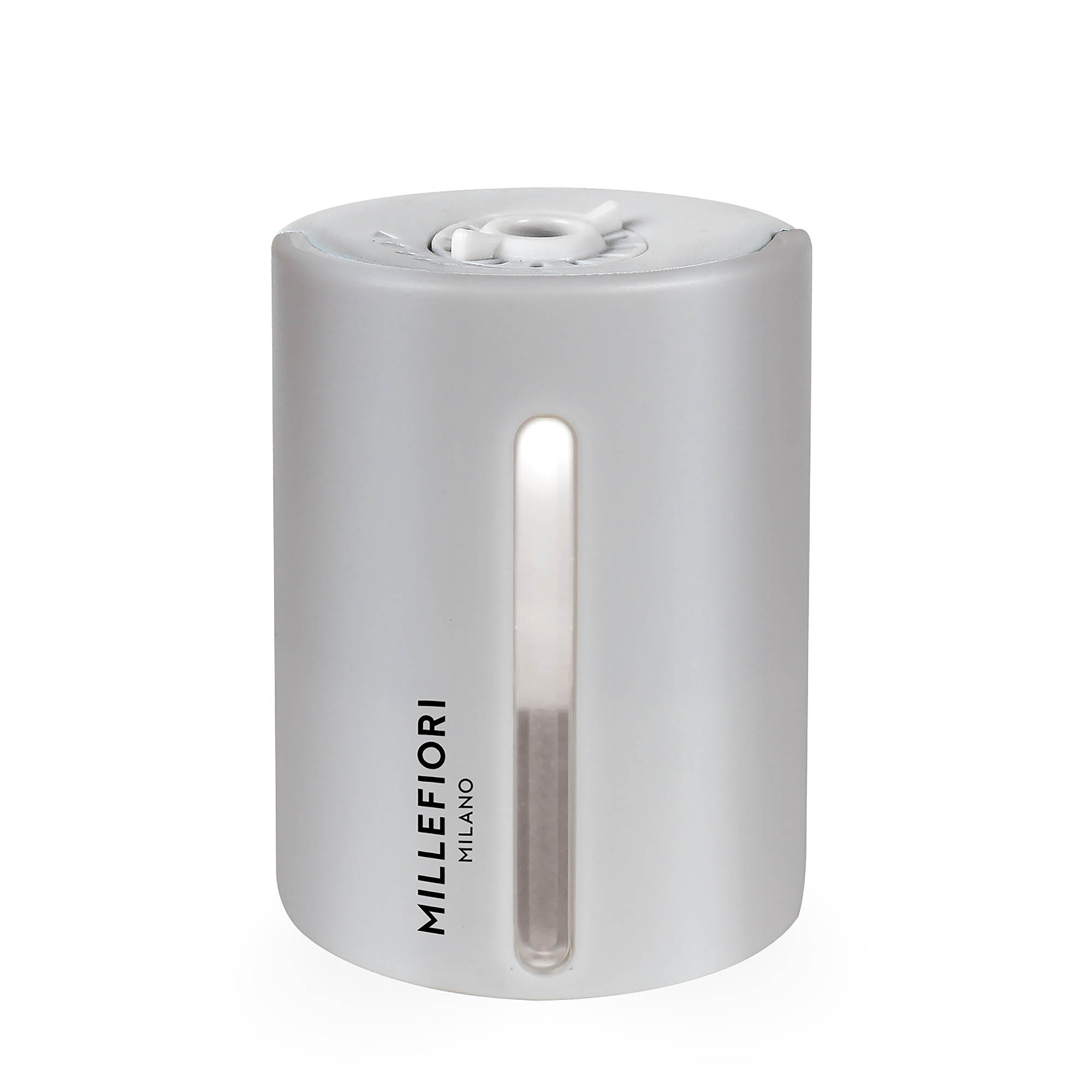MILLEFIORI electric diffuser with LED light basic unit without fragrance pearl grey