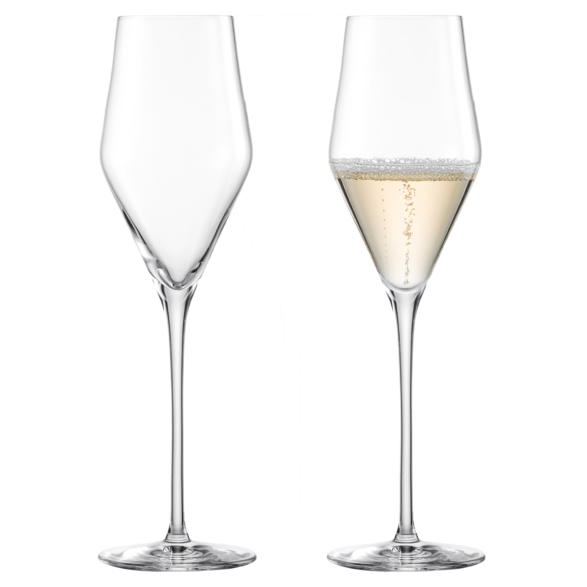EISCH Serie SKY SENSISPLUS Champagnerglas mit Moussierpunkt 2 Stück à 260 ml