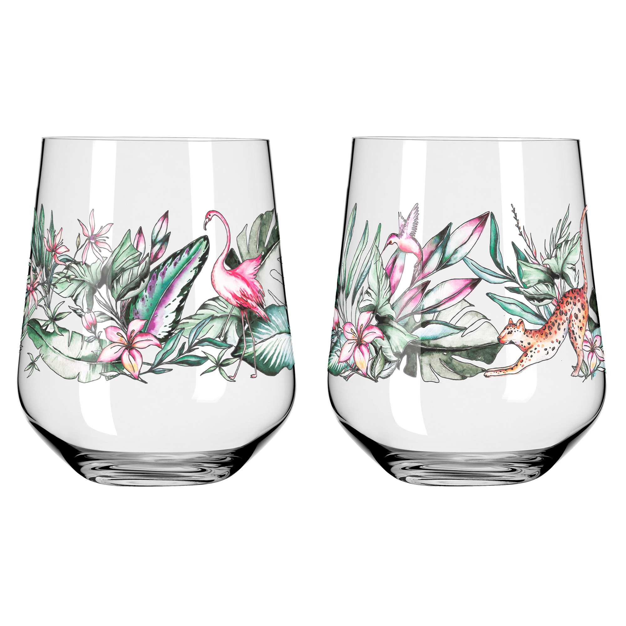 RITZENHOFF Longdrink-Glas-Set Ginglas SCHATTENFAUNA #5 / #6 je 710 ml 2 Stück