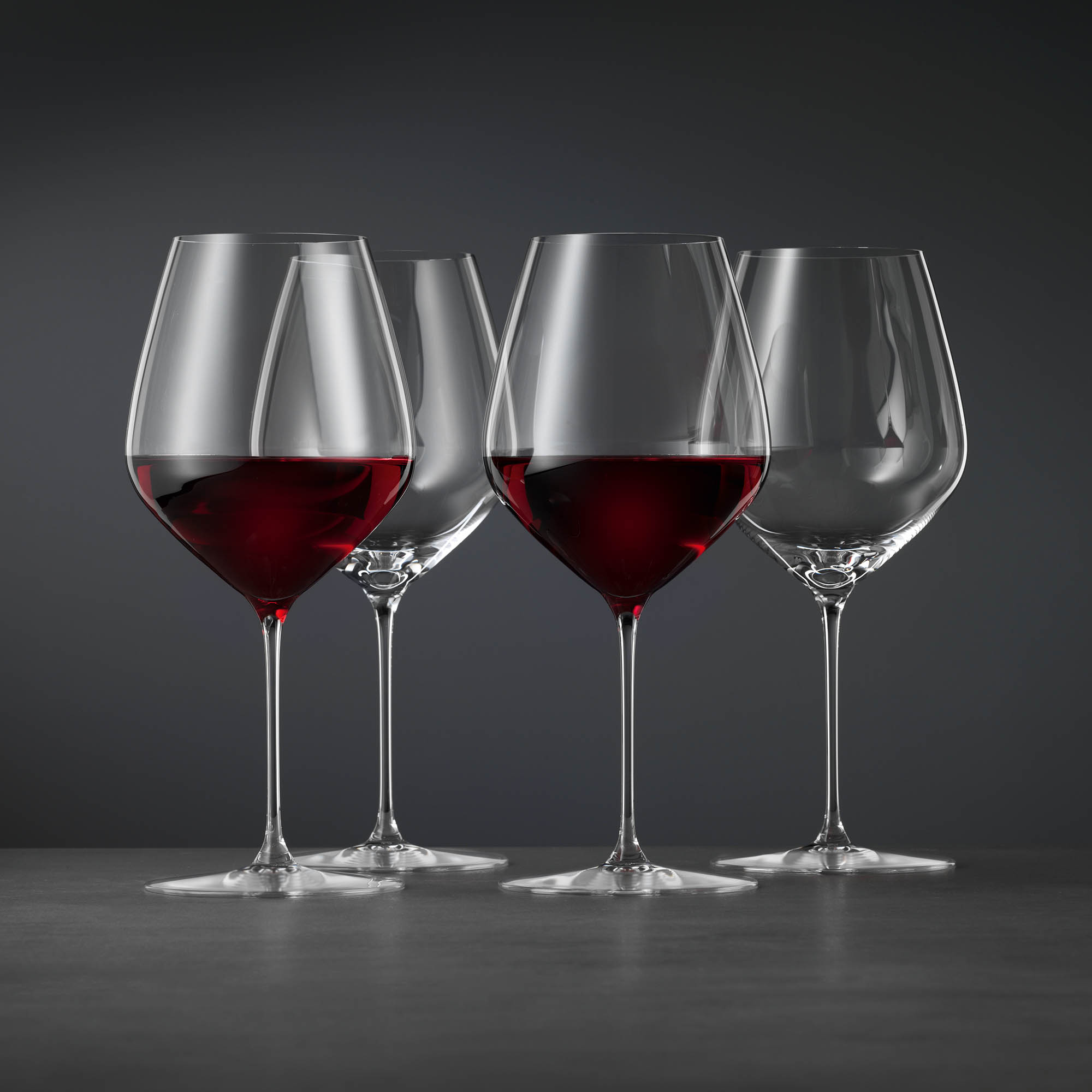 SPIEGELAU Serie HI-LITE Vorteils-Set Burgunderglas 734 ml Rotweinglas 4 Stück