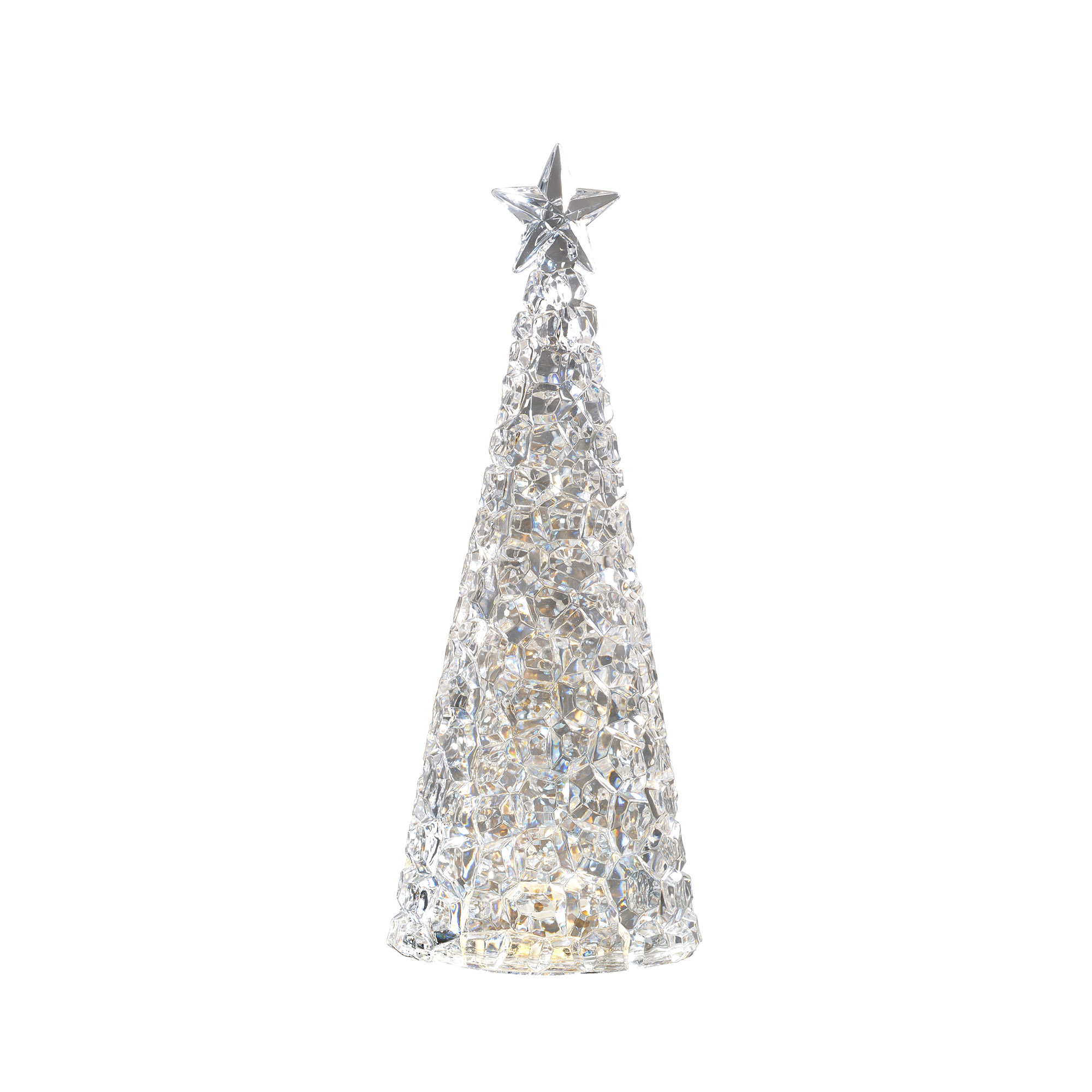 SOMPEX LED-Tischleuchte GLAMOR 28 cm Weihnachtsdekoration mit beweglichem Glitter