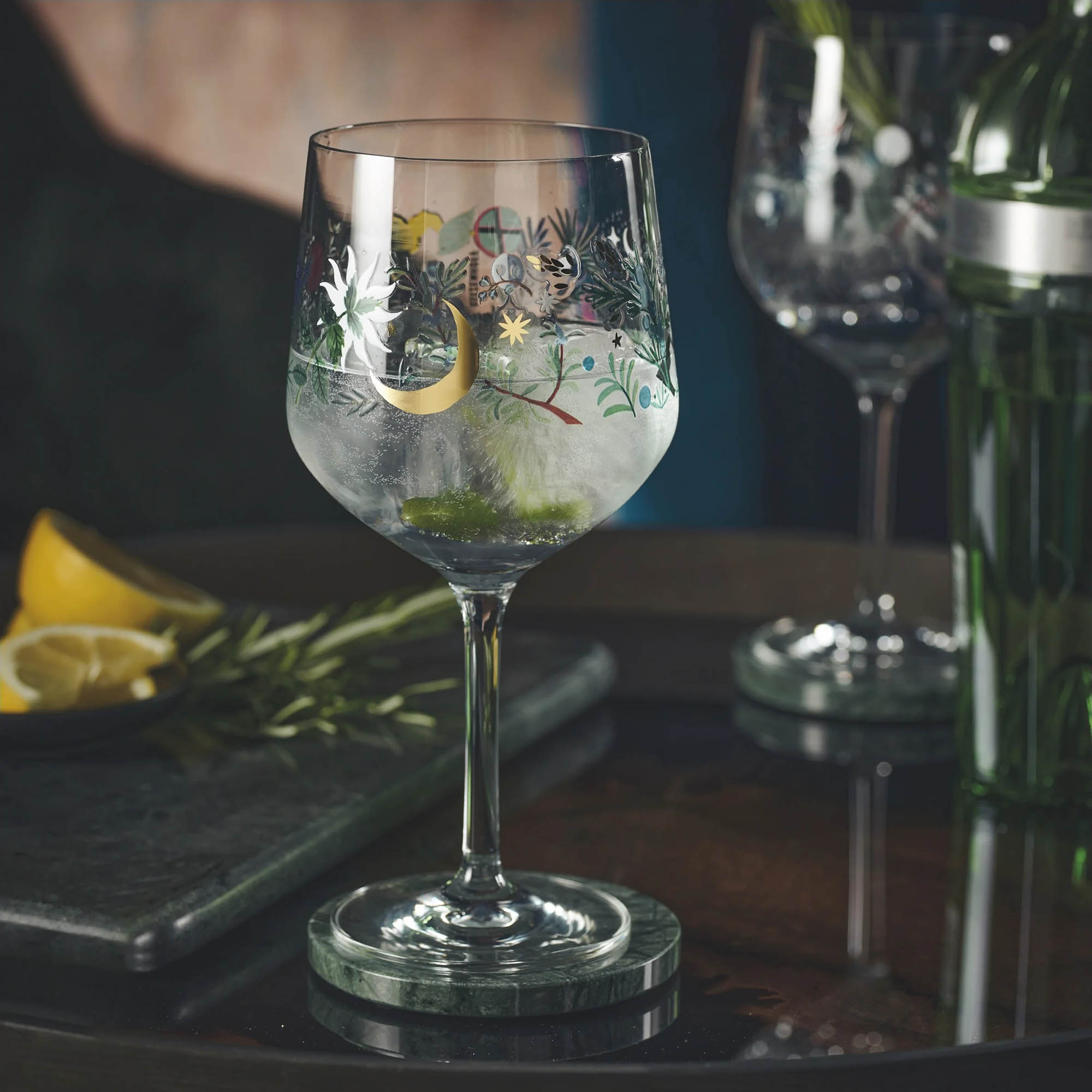 RITZENHOFF Ginglas Longdrink-Glas BOTANIC GLAMOUR #7 / #8 je 720 ml 2 Stück