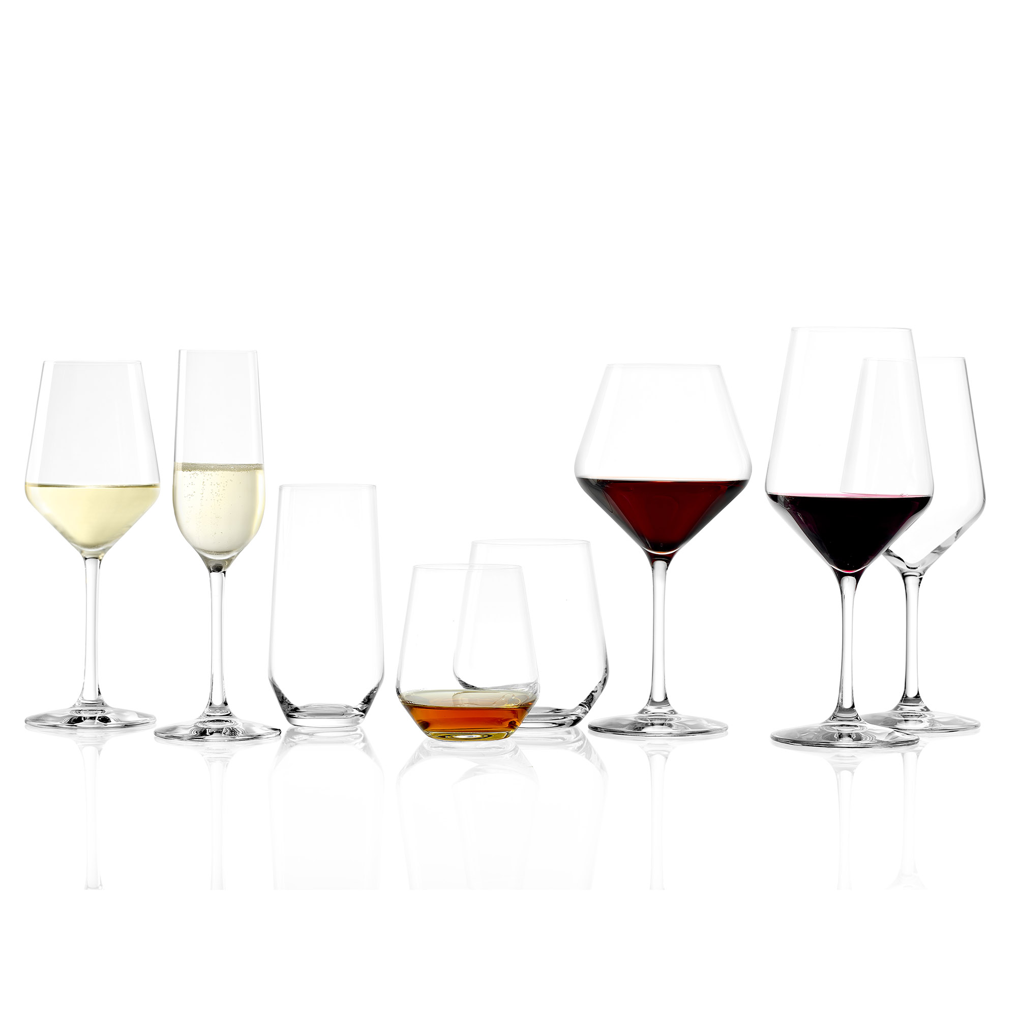 STÖLZLE LAUSITZ Serie REVOLUTION Sektkelch Sektglas 6 Stück Inhalt 200 ml