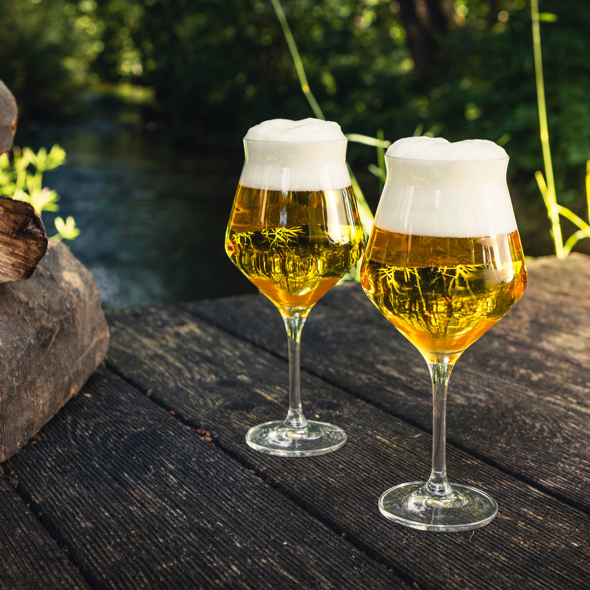 EISCH Bierglas Bierkelch CRAFT BEER Set mit 2 Stück in Geschenkröhre je 435 ml