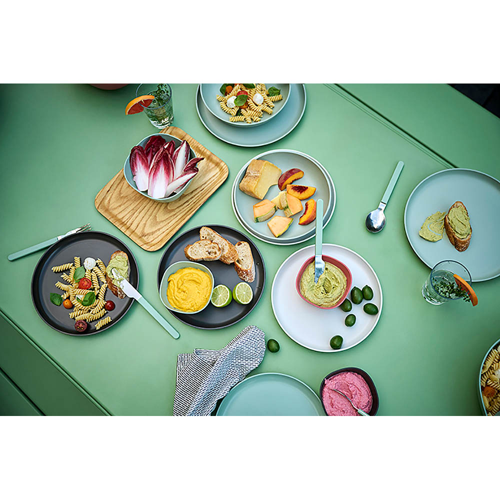 MEPAL SILUETA breakfast plate, 23 cm, Nordic sage (sage green)