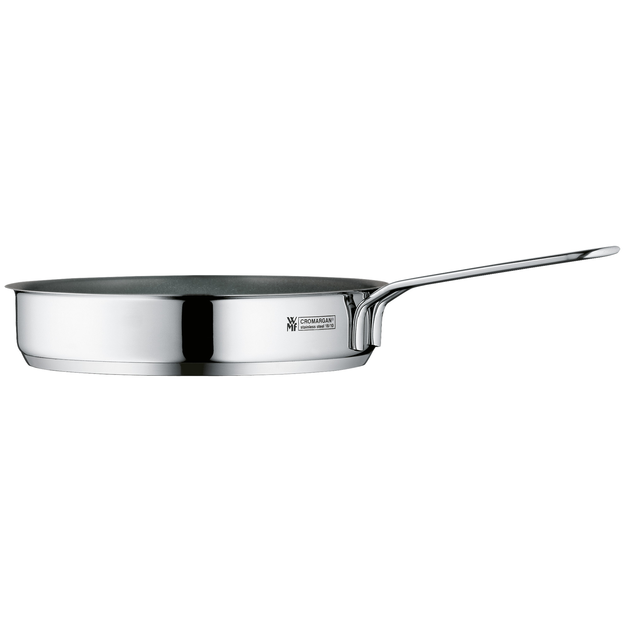 WMF Bratpfanne Mini Stielpfanne mit Antihaftversiegelung, 18 cm, Cromargan® Edelstahl rostfrei 18/10 (1-tlg., 18 cm), Mini