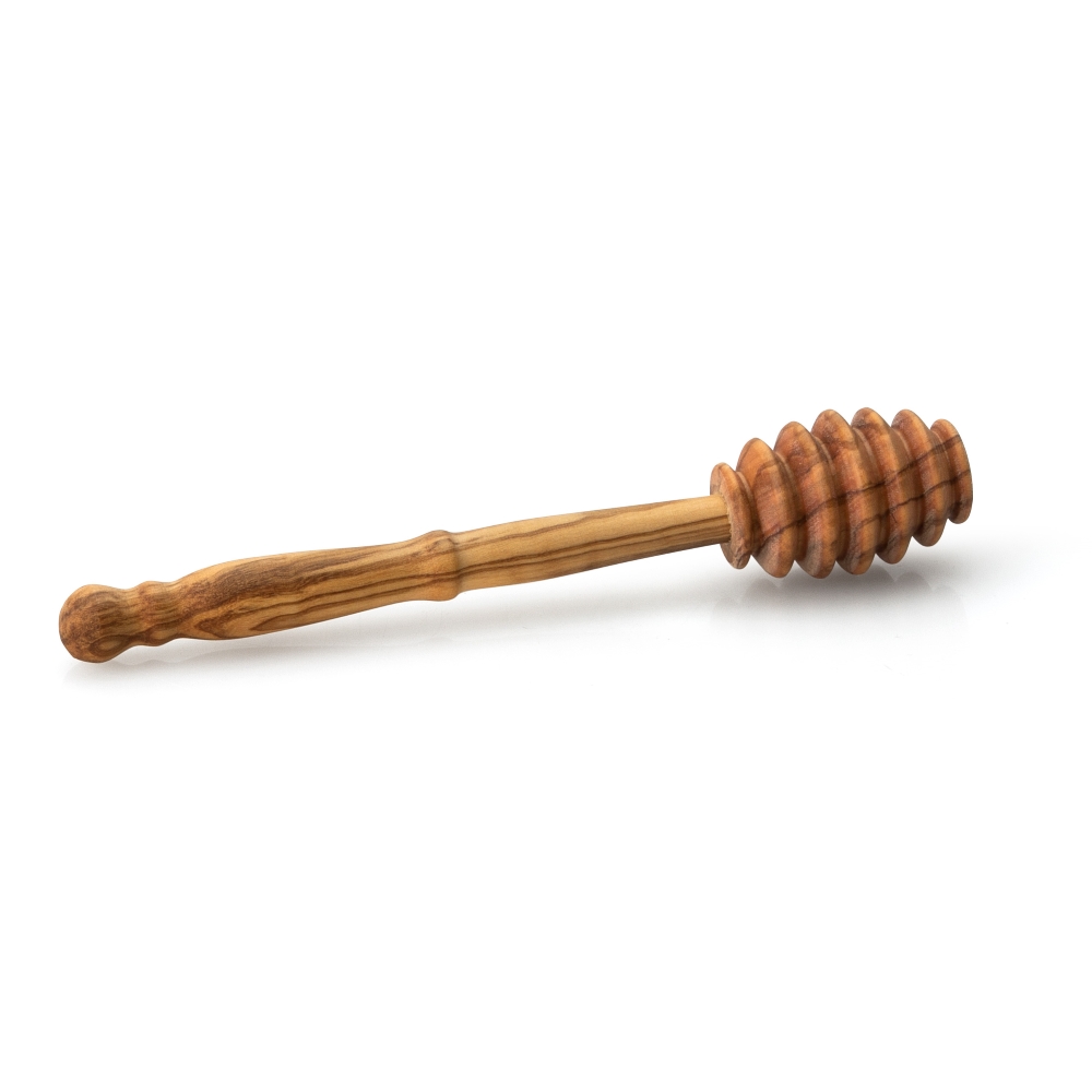 CONTINENTA Honigheber aus Olivenholz Honiglöffel 16 cm