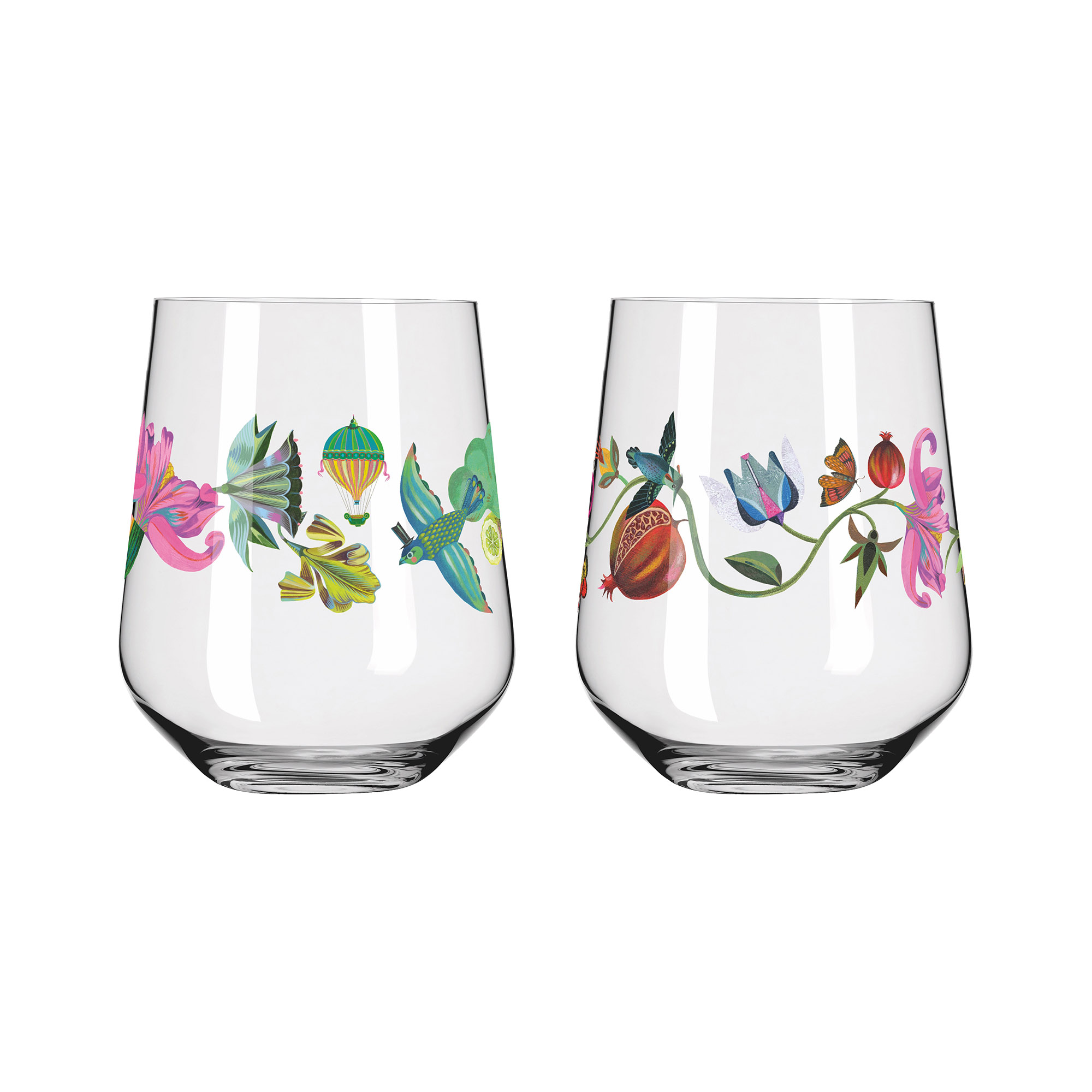 RITZENHOFF Longdrink-Glas-Set Ginglas BOTANIC LIGHTS #9 / #10 je 710 ml 2 Stück