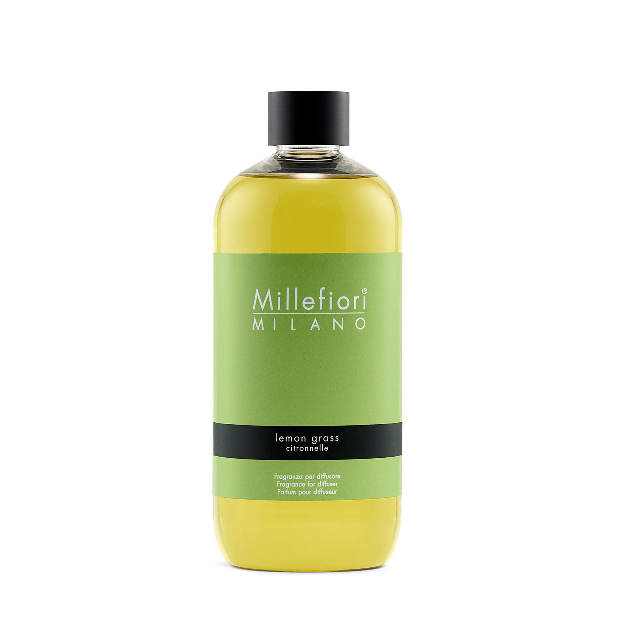 MILLEFIORI MILANO Raumduft Diffuser Nachfüllflasche 500 ml LEMON GRASS