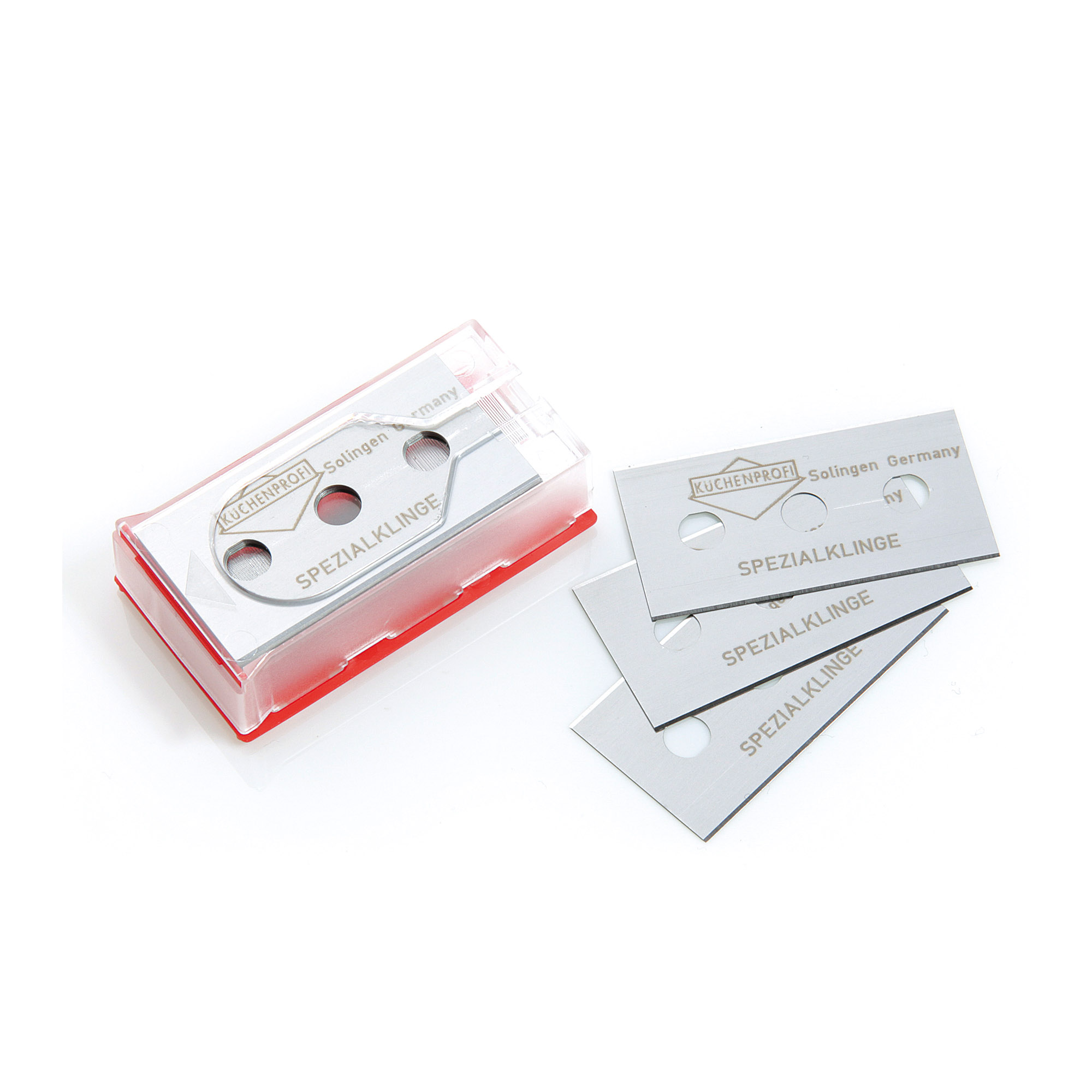 KÜCHENPROFI Ersatzklingen für Glaskeramikfeldschaber Kochfeldschaber