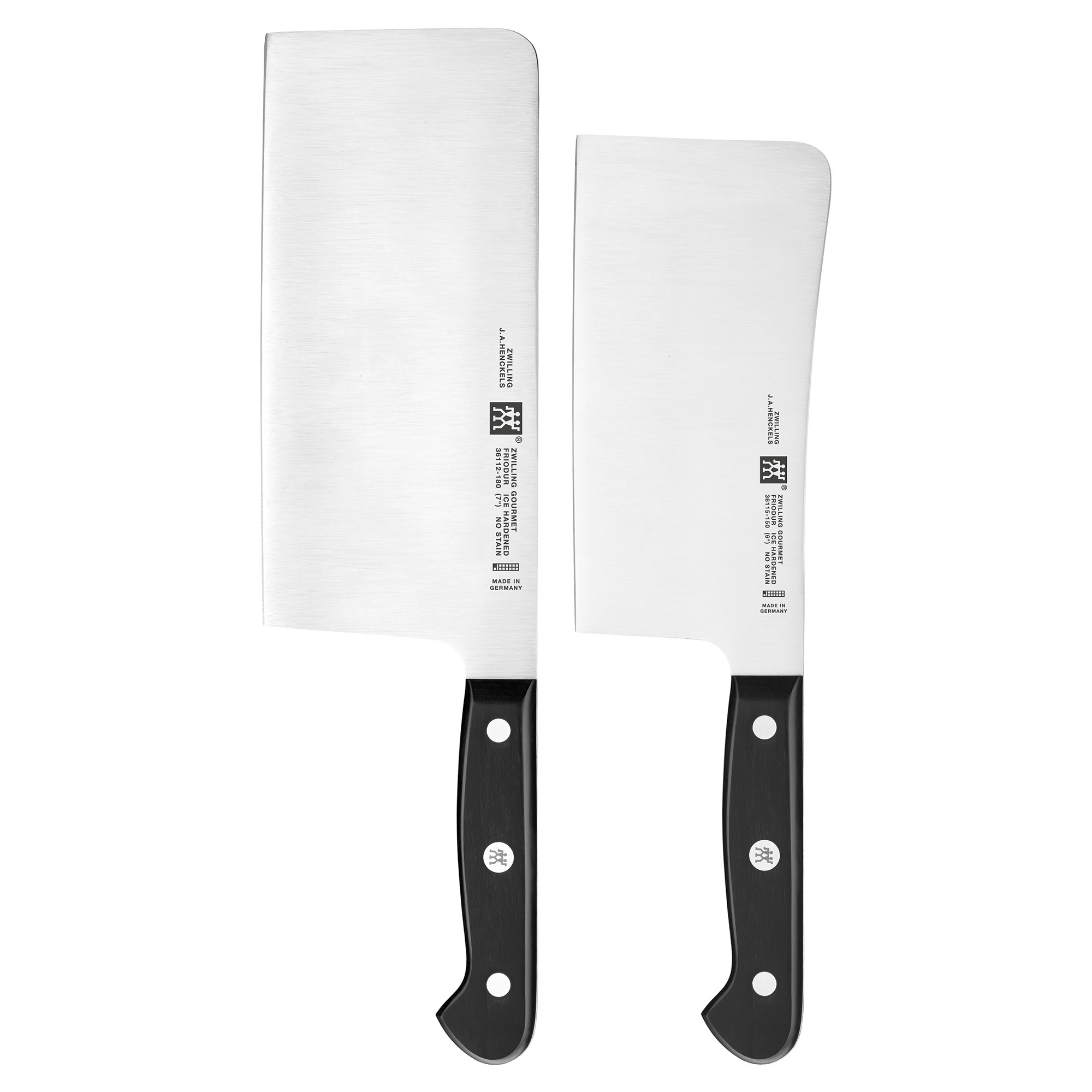 ZWILLING Messerset 2-teilig GOURMET Hackmesser + Chinesisches Kochmesser