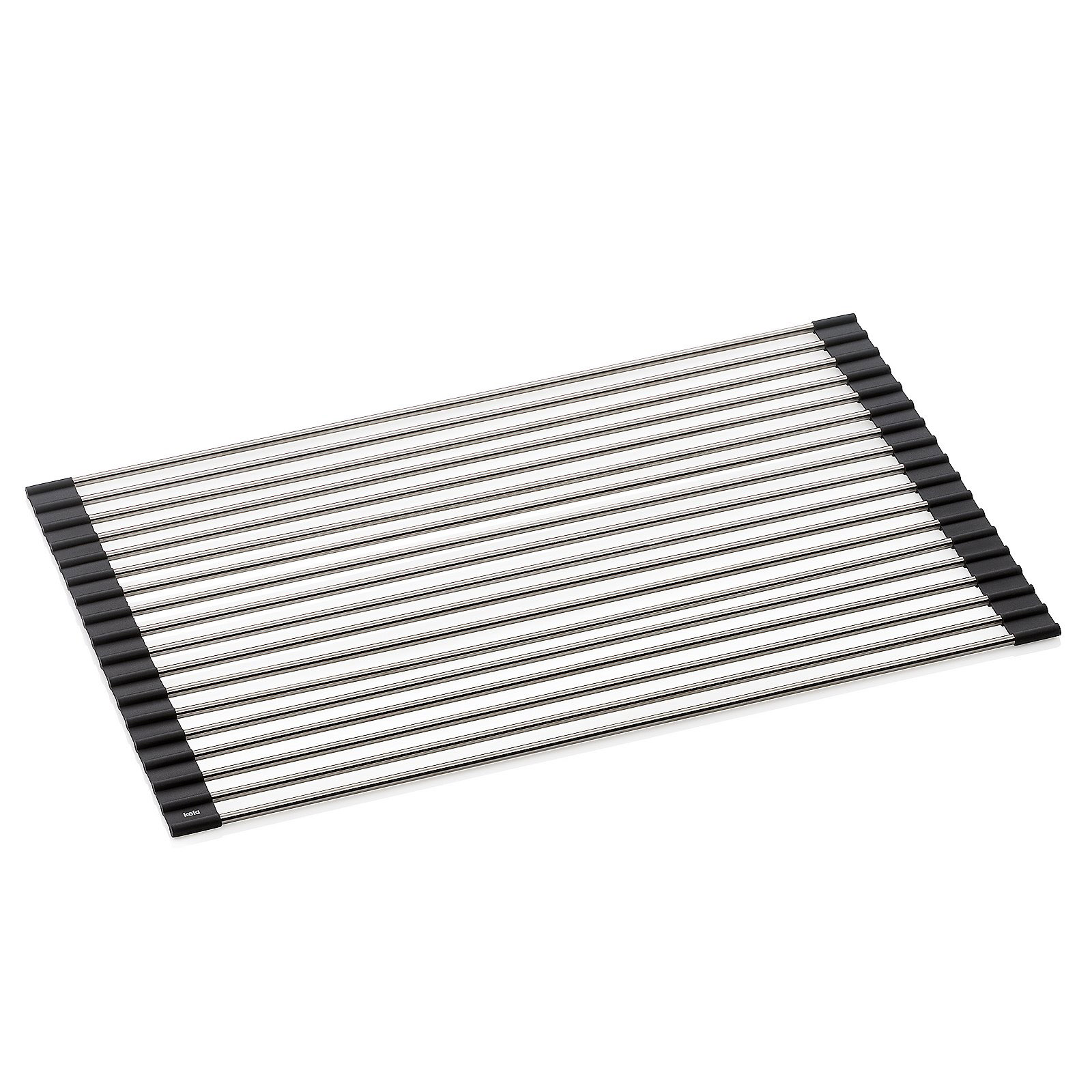 KELA Abtropfgitter RAMINA aus Edelstahl 53 x 33 cm - großer Untersetzer