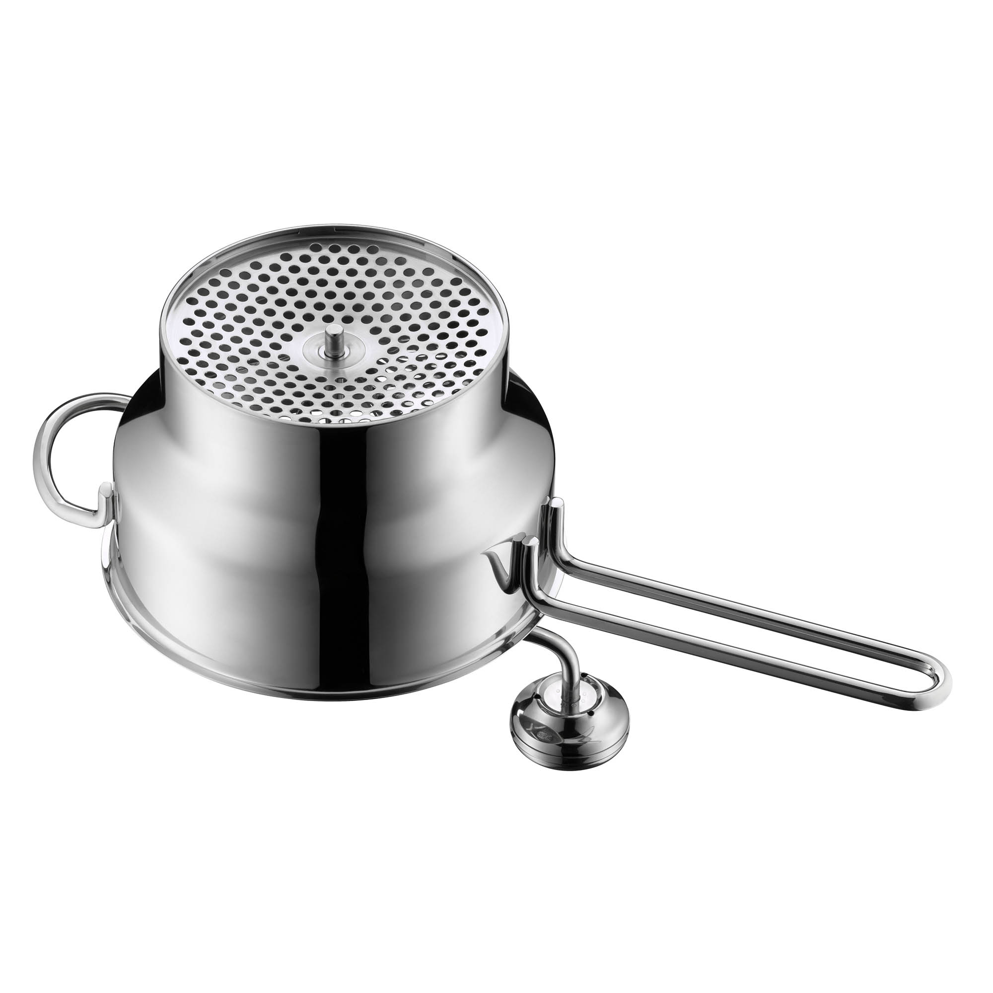 WMF Passiermühle GOURMET aus Cromargan mit 3 Scheiben 2mm, 3mm, 5mm
