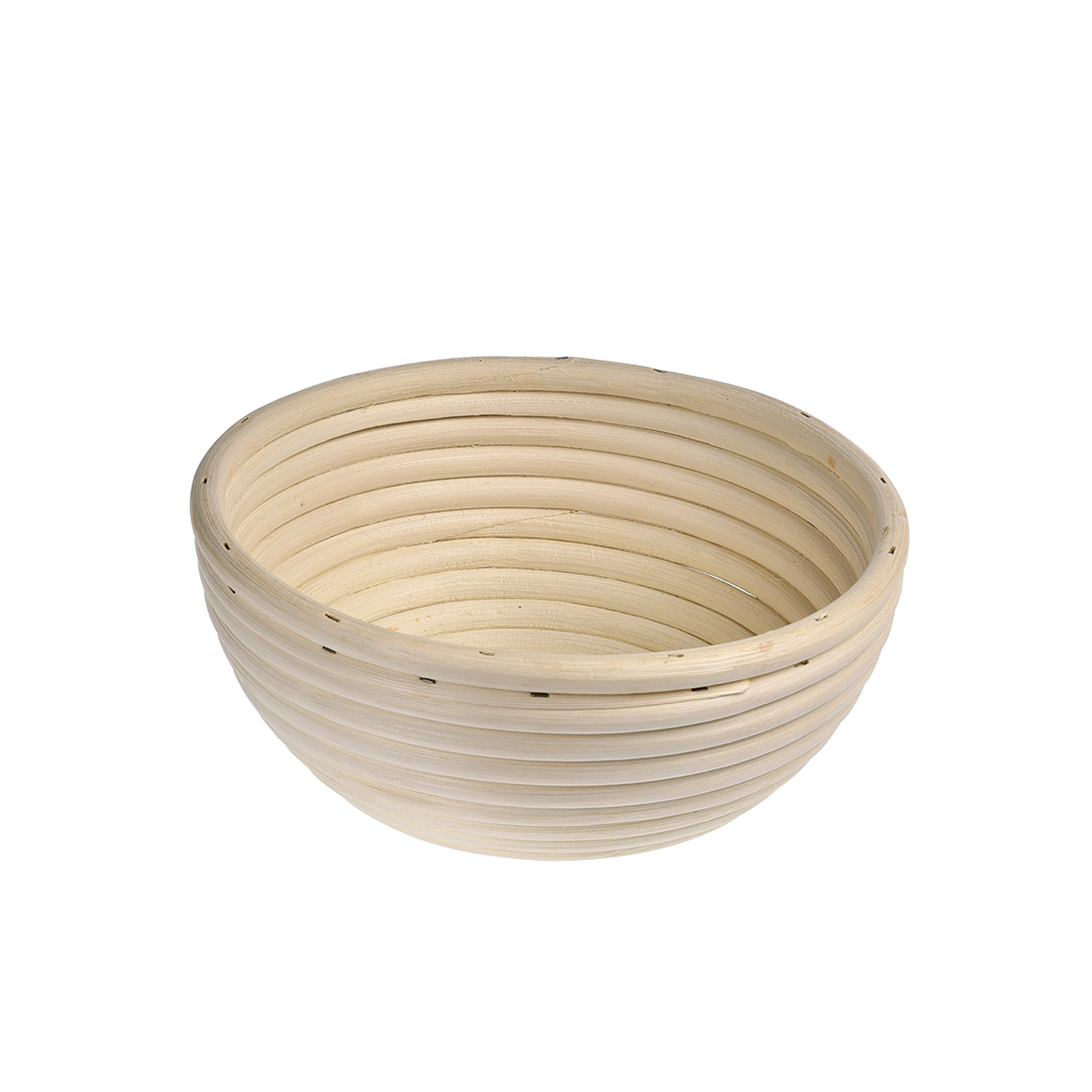 KÜCHENPROFI Gärkörbchen Gärkorb Brotform aus Peddigrohr rund 18 cm Brotkorb