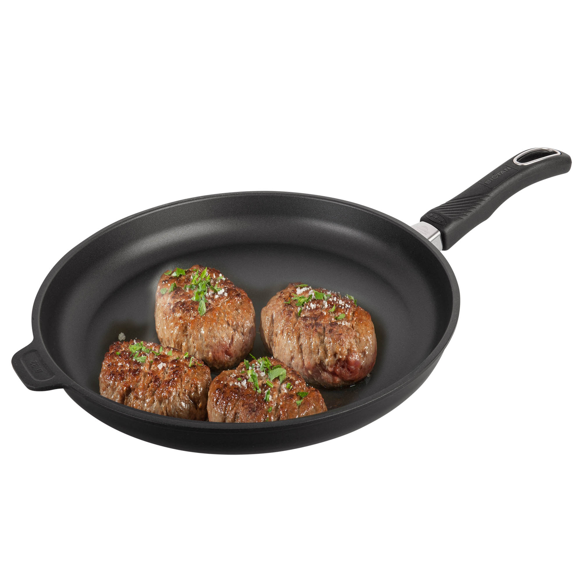 GASTROLUX Guss-Bratpfanne EVO 32 cm Höhe 4,5 cm INDUKTION PFAS-frei