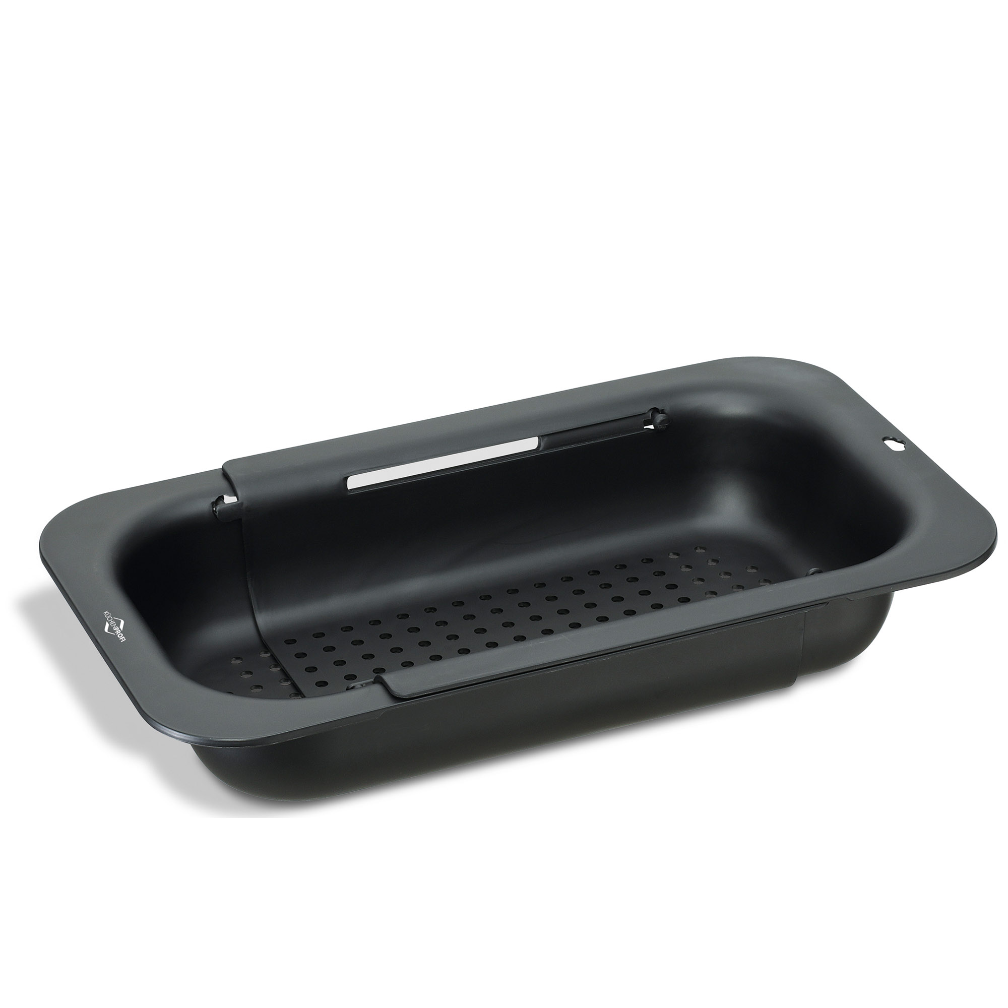 KÜCHENPROFI Spülbeckensieb ausziehbar von 34 cm bis 47,5 cm Länge