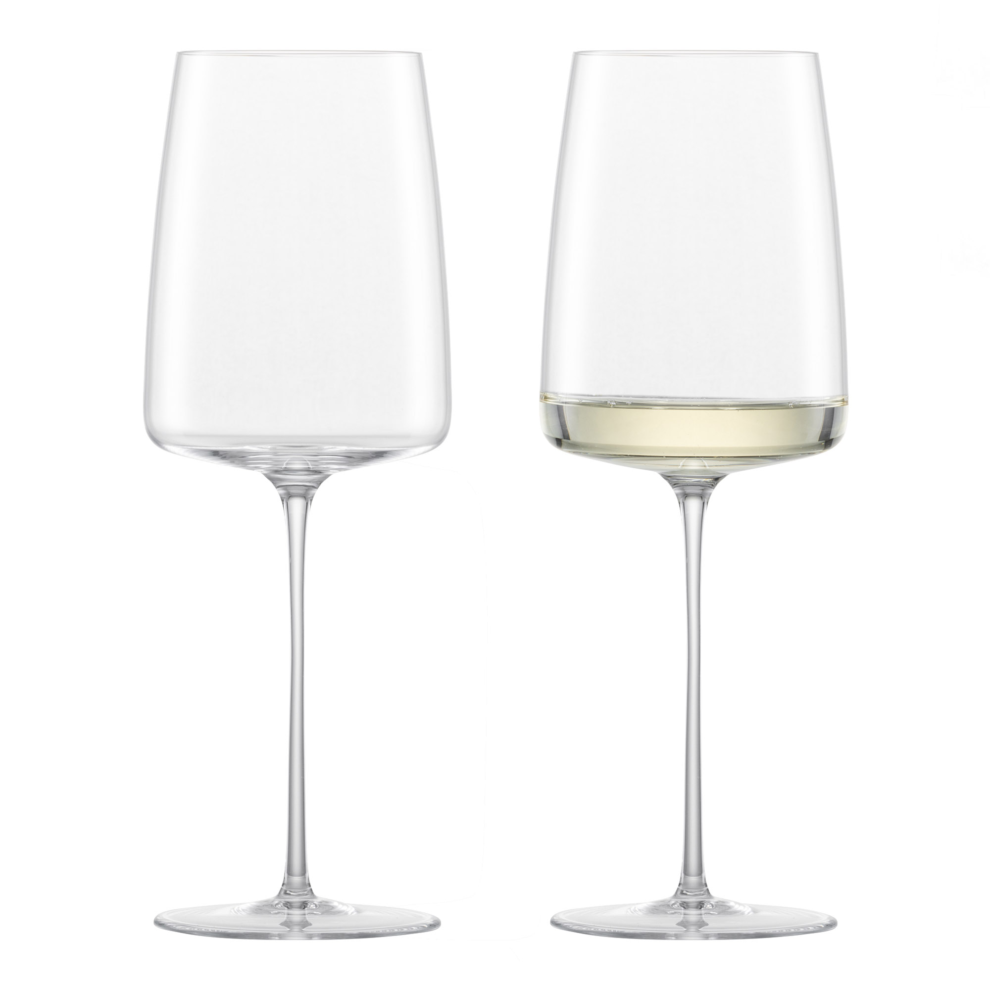 ZWIESEL GLAS Serie SIMPLIFY Weinglas leicht & frisch mundgeblasen 2 Stück 382 ml