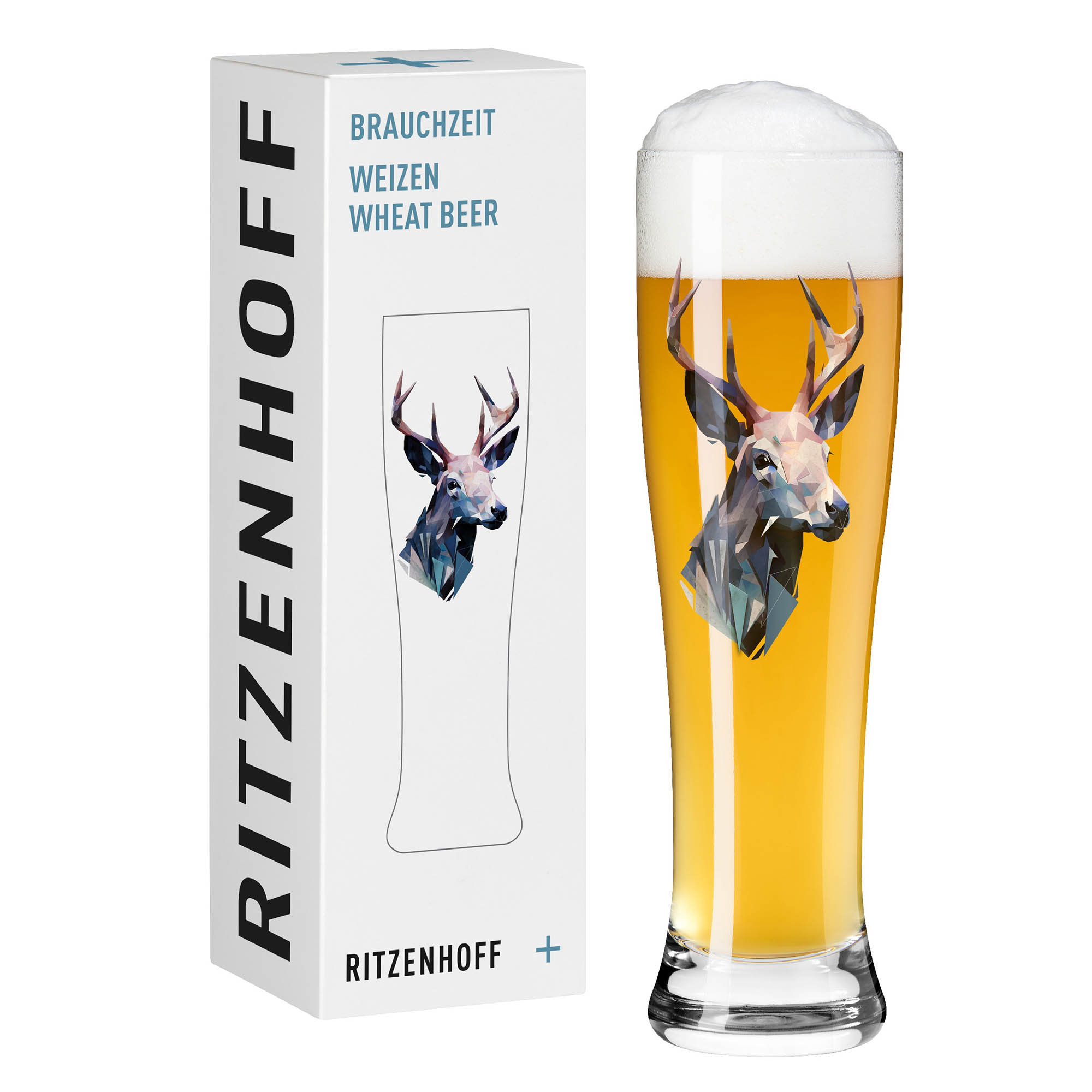 RITZENHOFF Weizenbierglas Weißbierglas BRAUCHZEIT #25 Inhalt 646 ml