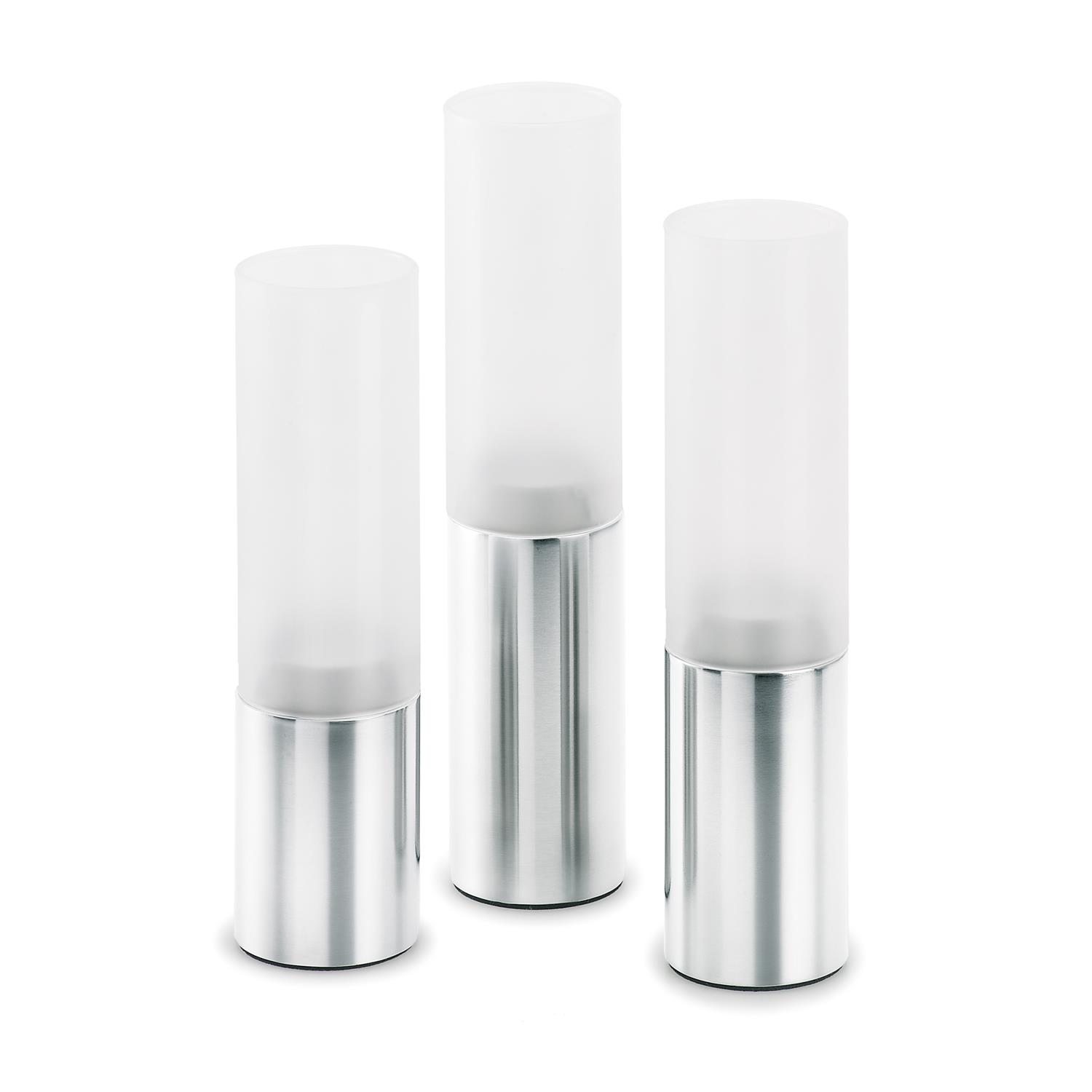 BLOMUS Pure Home Windlichter-Set FARO 3 teilig