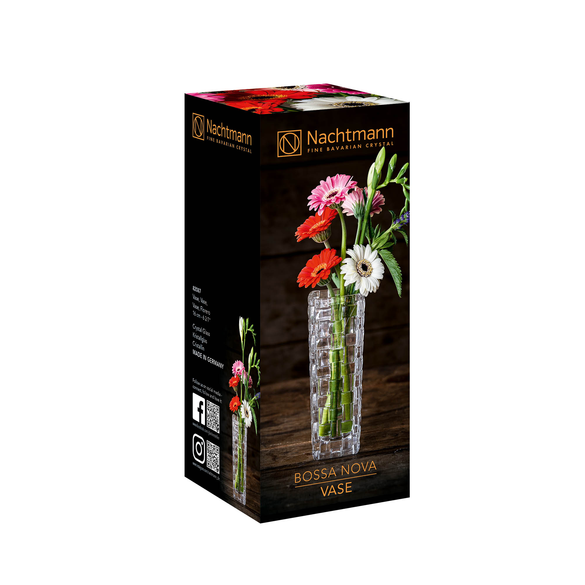 NACHTMANN Serie BOSSA NOVA Vase Blumenvase 16 cm