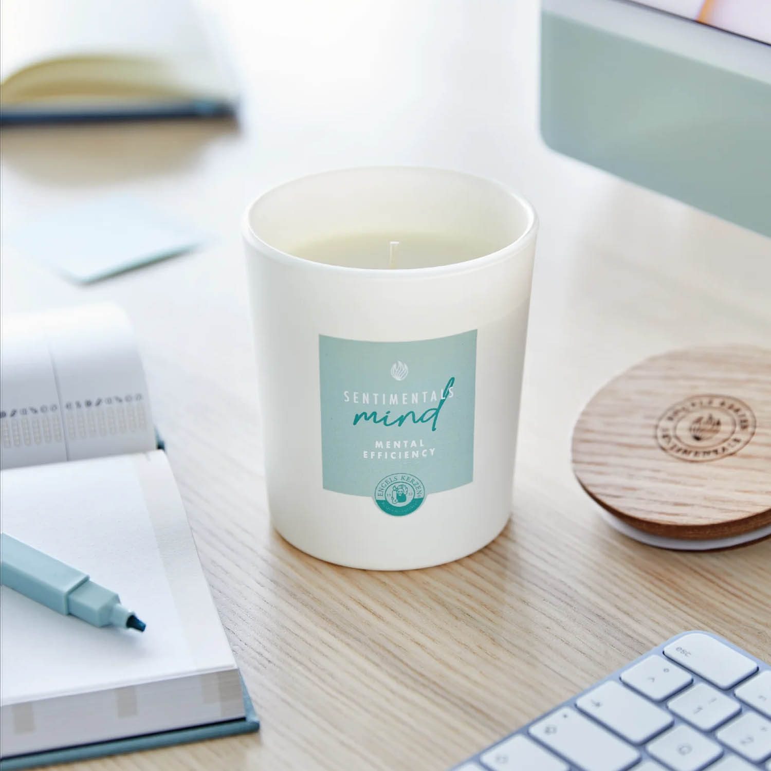 ENGELS KERZEN Duftkerze im Glas SENTIMENTALS MIND Mental Efficiency 360 g