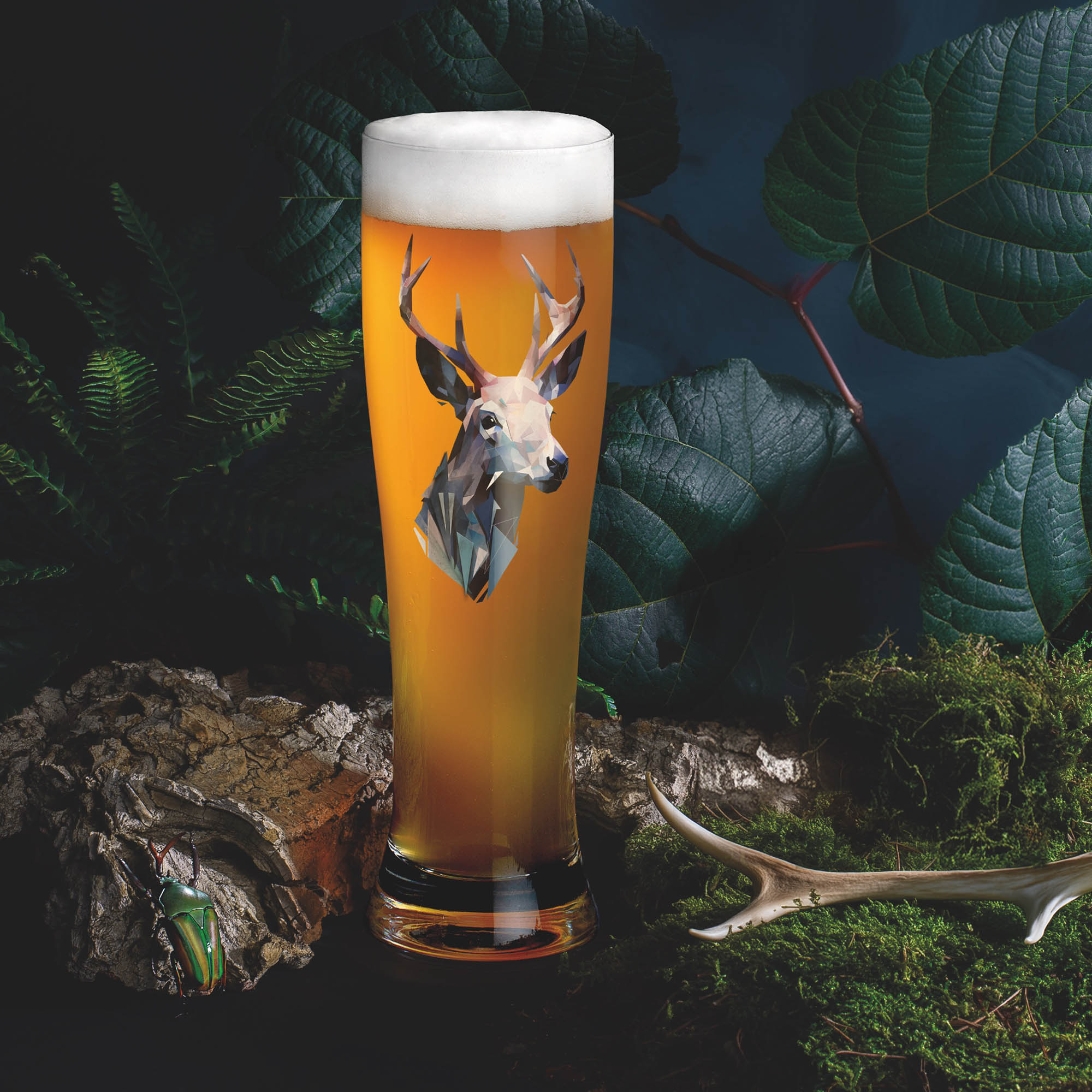 RITZENHOFF Weizenbierglas Weißbierglas BRAUCHZEIT #25 Inhalt 646 ml