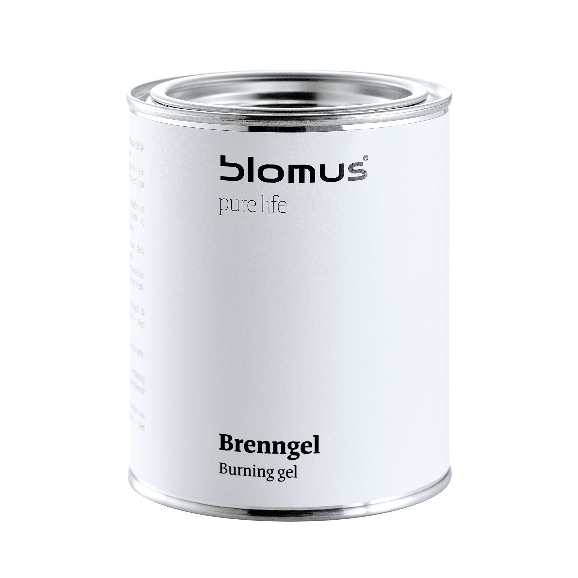 BLOMUS Brenngel Bioethanol-Dose 500 ml für Gel-Feuerstelle LUNA